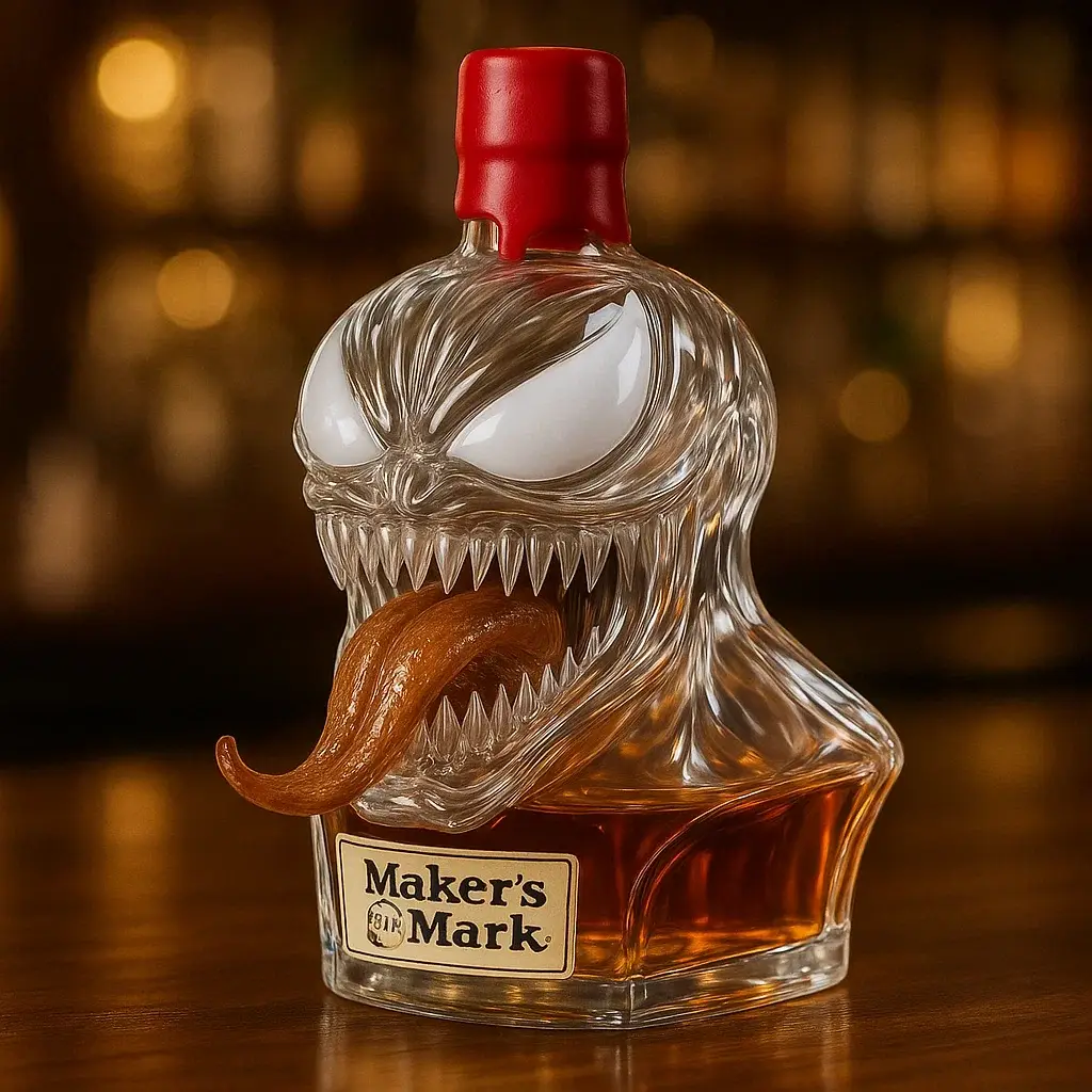 Venom Whisky Bottle