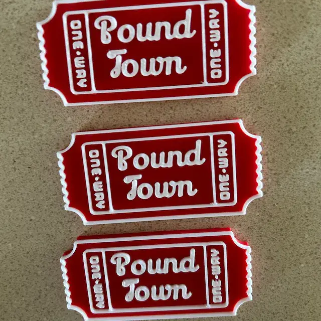 🎟️Pound Town Ticket | Gag Gift