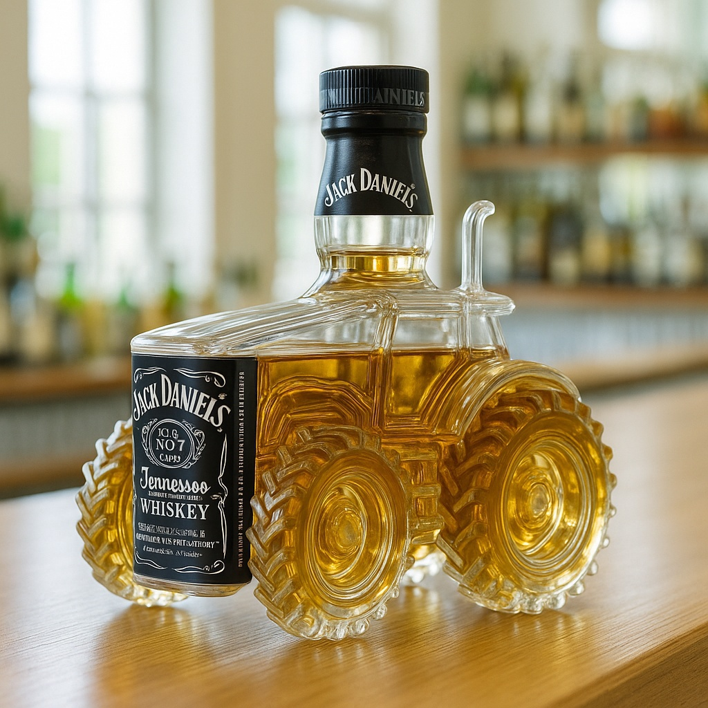 Tractor Whiskey Bottle