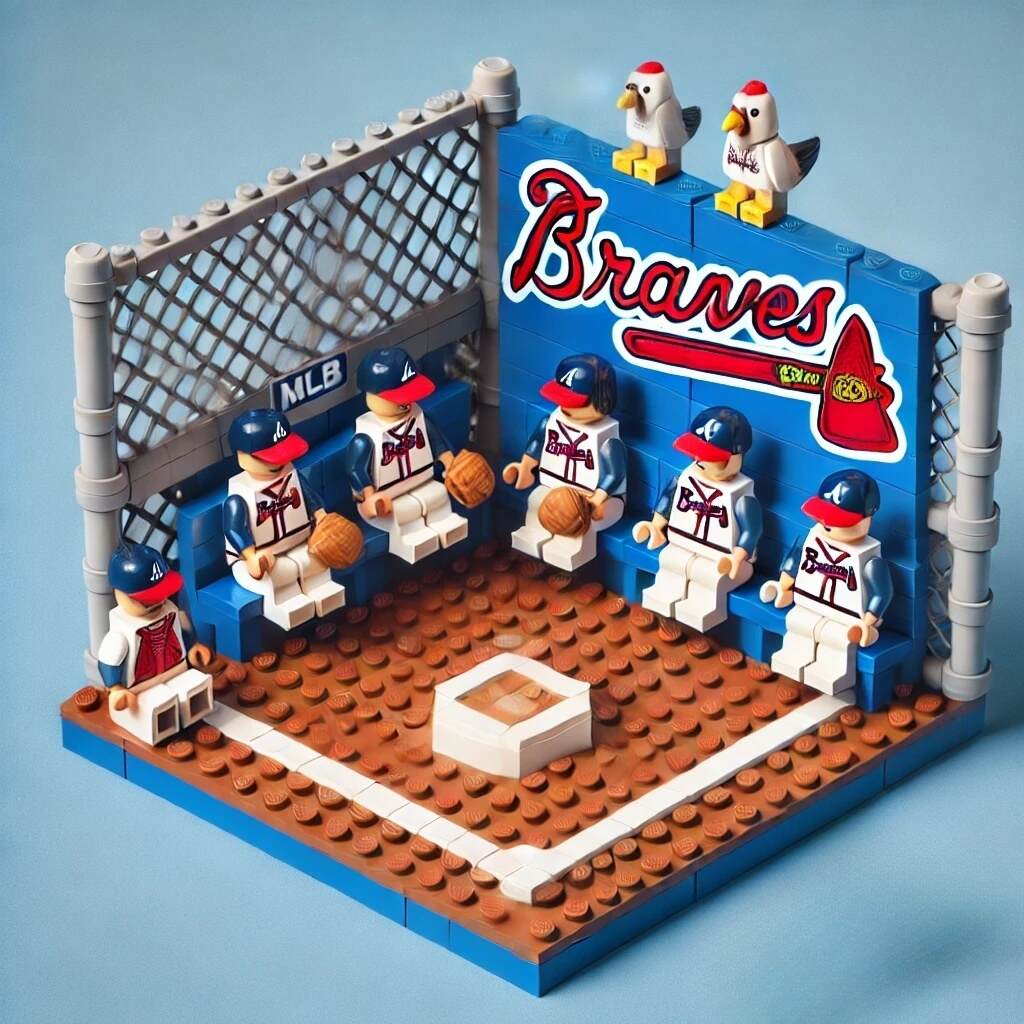 Baseball Bullpen Building Blocks