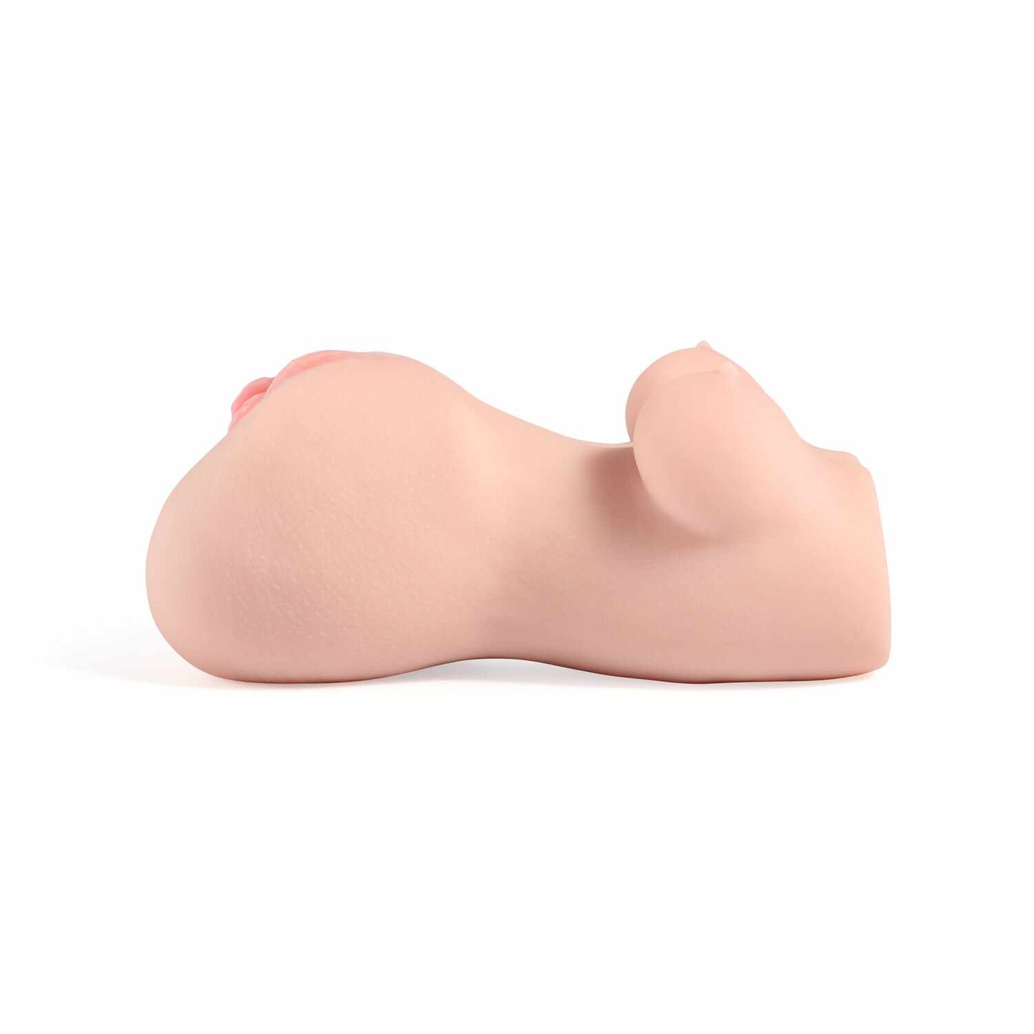 TPE Cheap Best Pocket Pussy Half Body Torso Portable Masturbator With Small Boobs For Vagina&Anal Sex