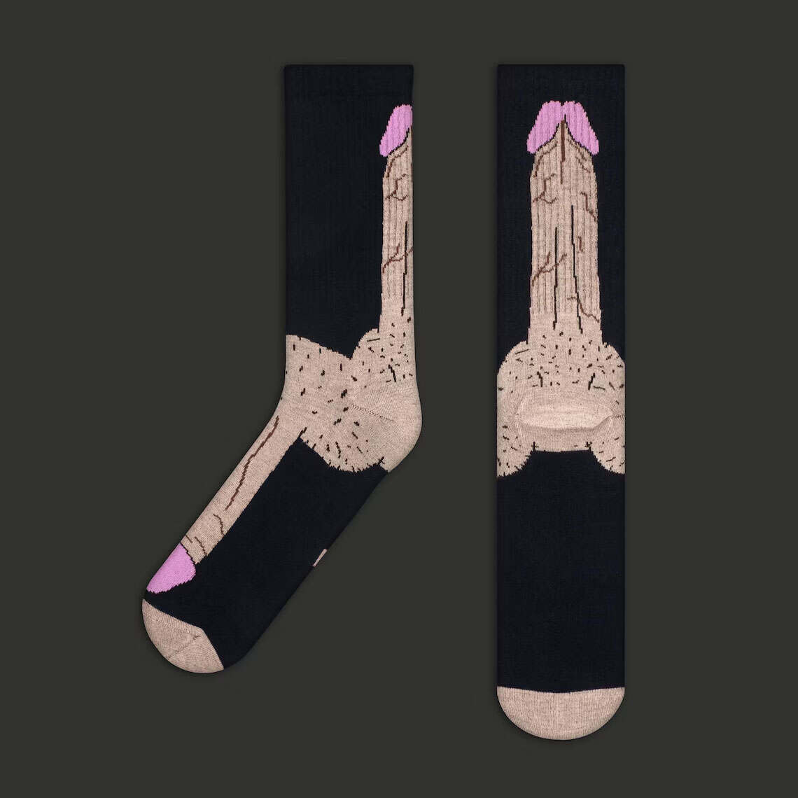 Funny Novelty Dick Socks – Bold Quirky Print