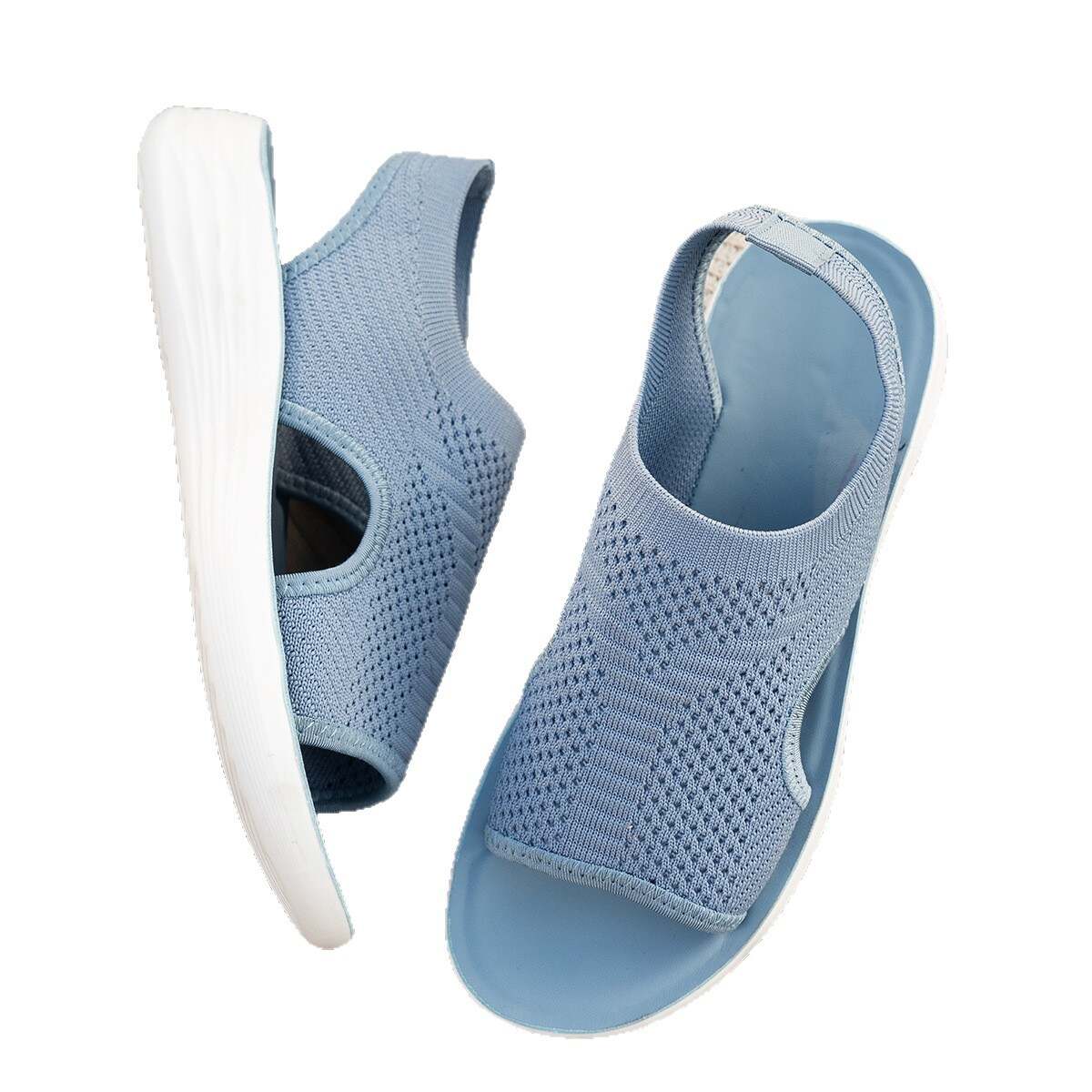 New style women's sandals - trendy 2026 fashion, breathable soft sole, suitable for summer casual wear, women's beach shoes