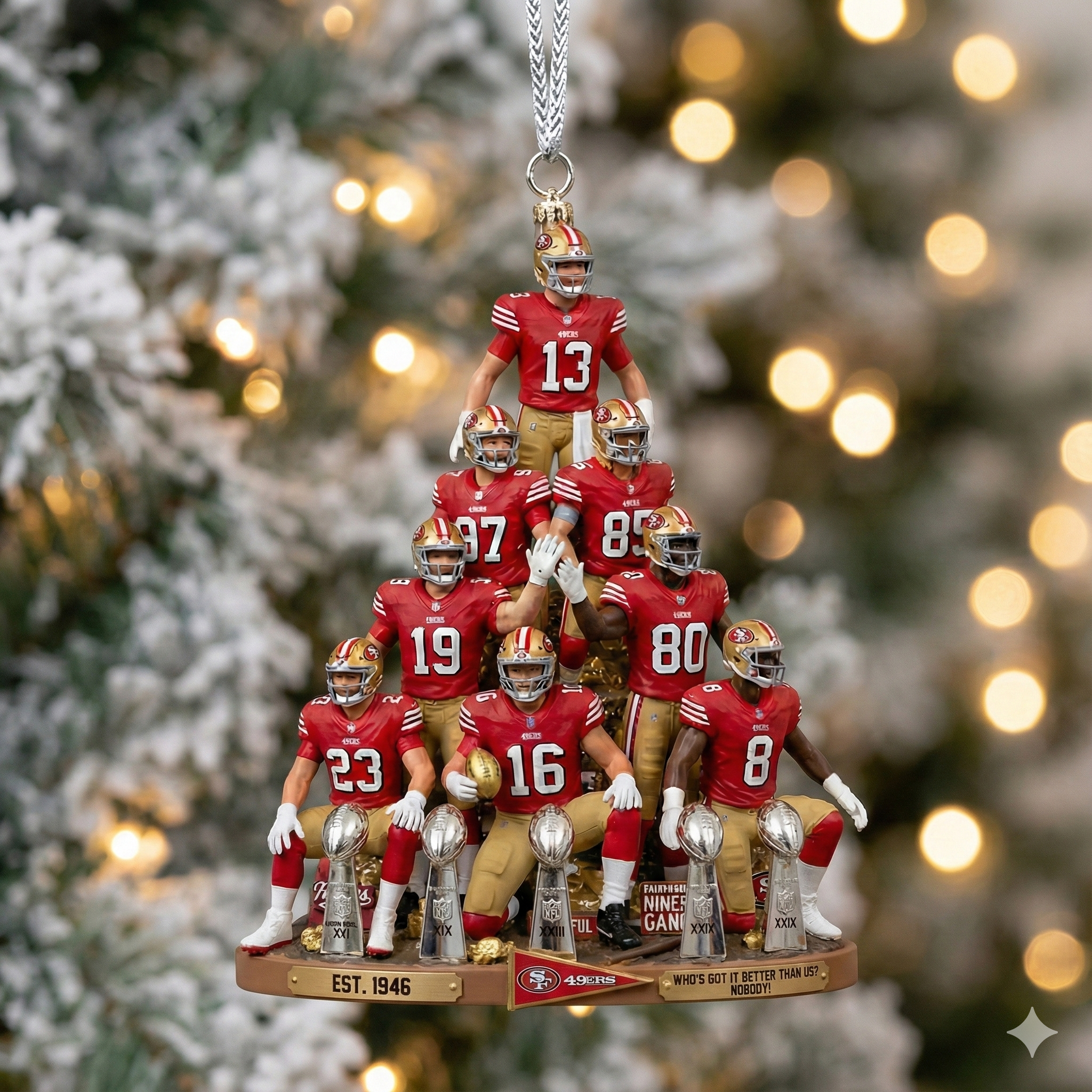 Michigan Stadium “Go Blue!” 146th Anniversary Bell Ornament