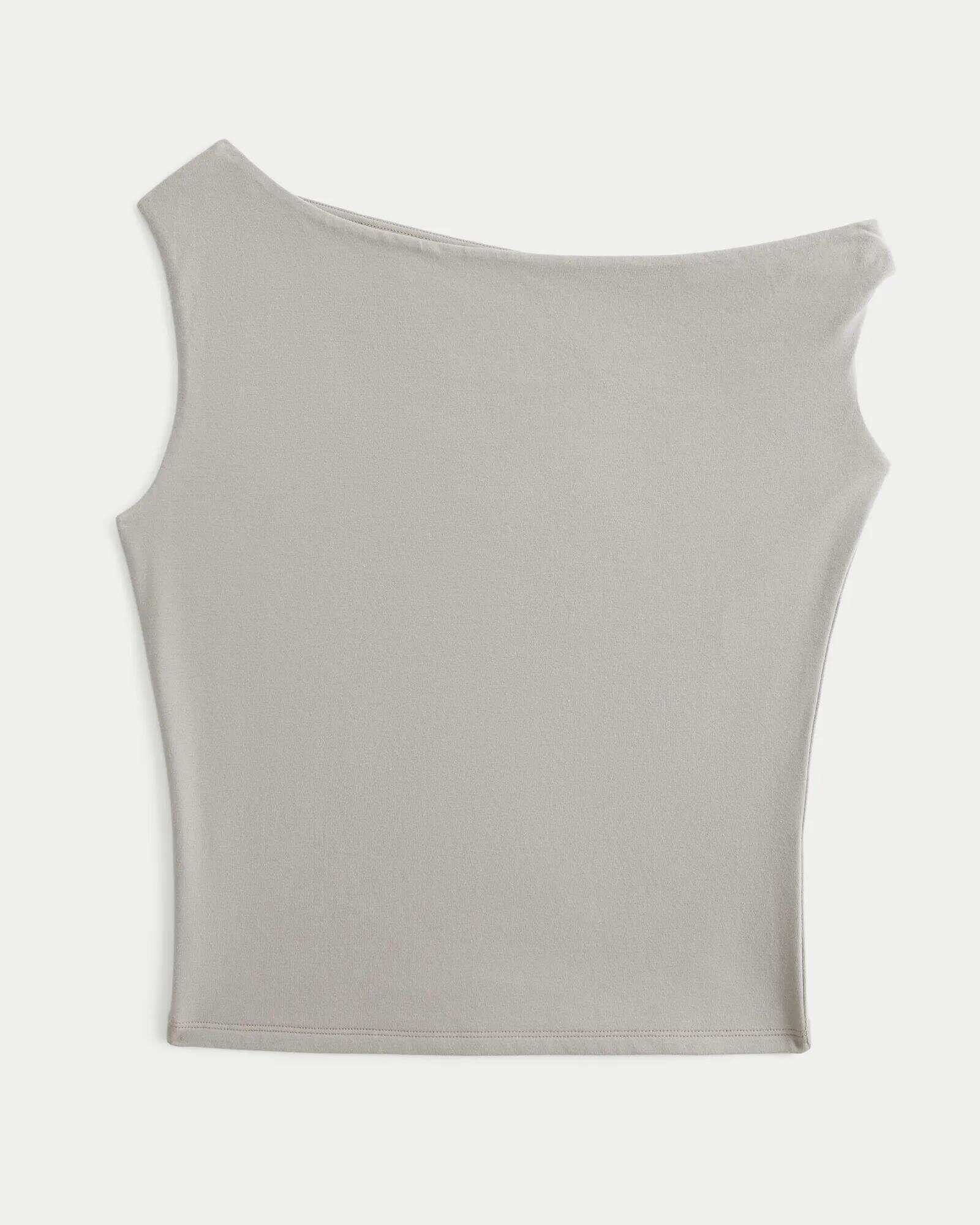 Asymmetrical Off-the-Shoulder Top
