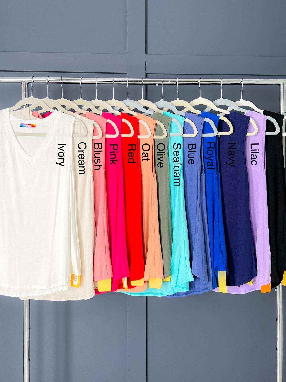 ⚡LIMITED SALE-V-neck tank top(Multiple Colors)