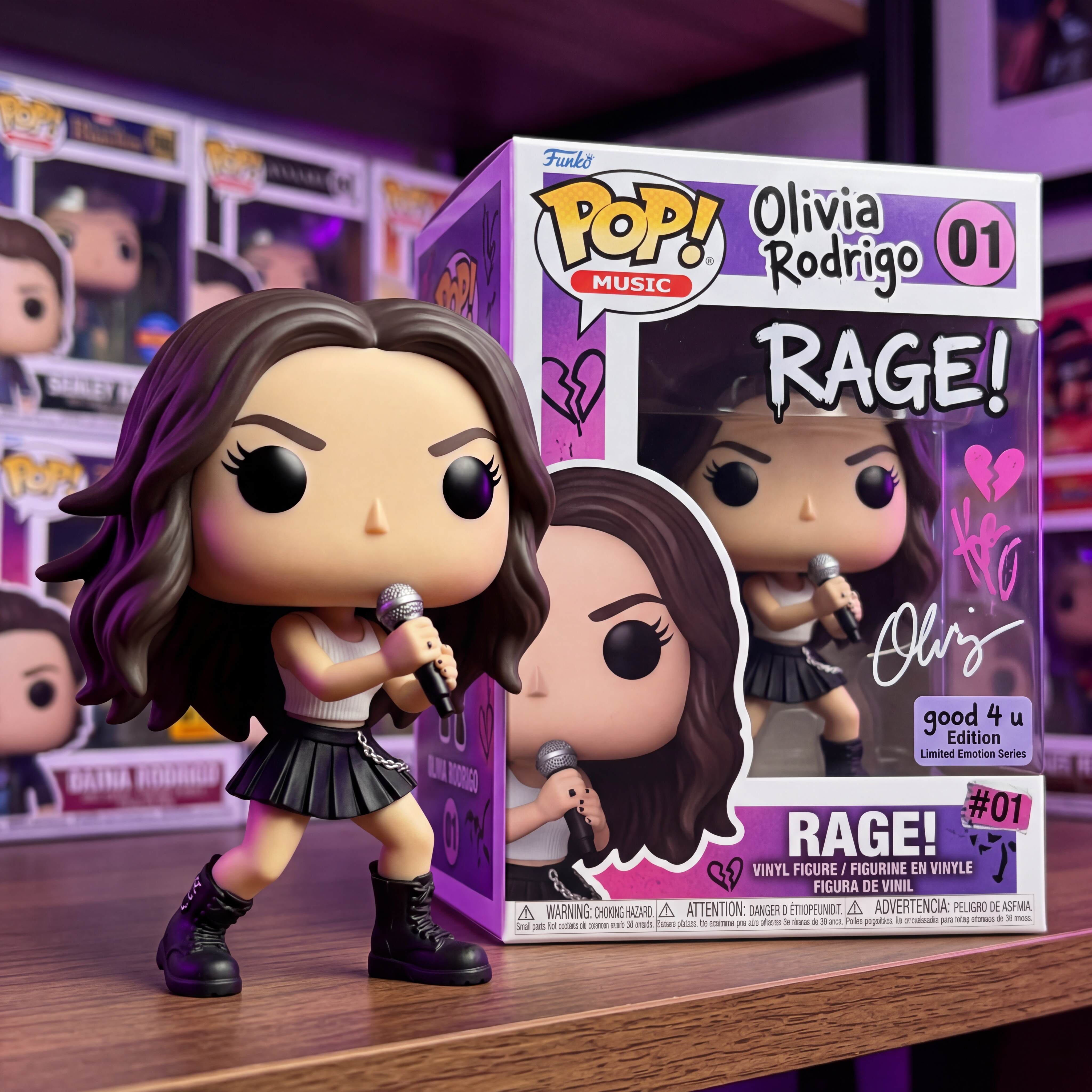 🖤 Olivia Rodrigo Pop! Figure Collection