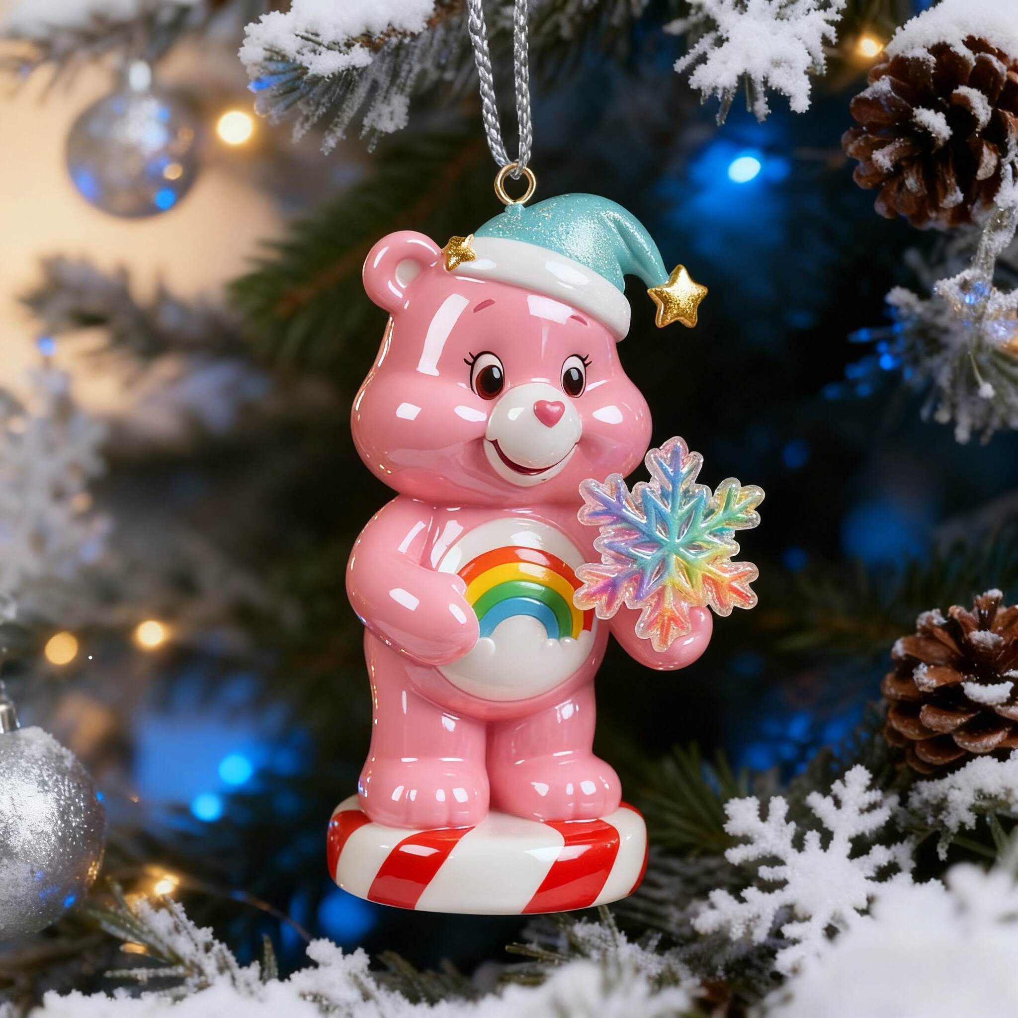 Care Bears Holiday Love Duo Ornament