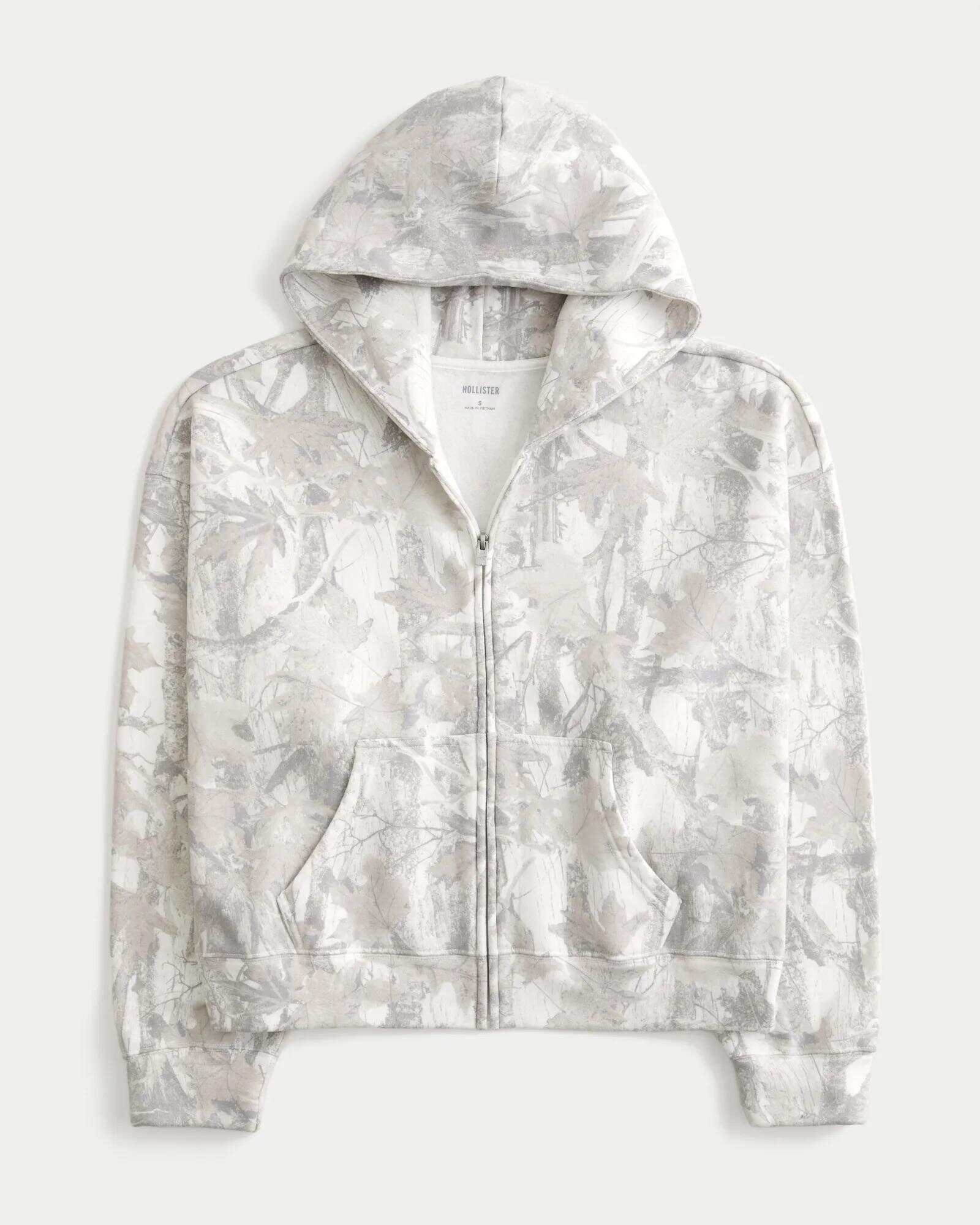 Oversized Zip-Up Hoodie
