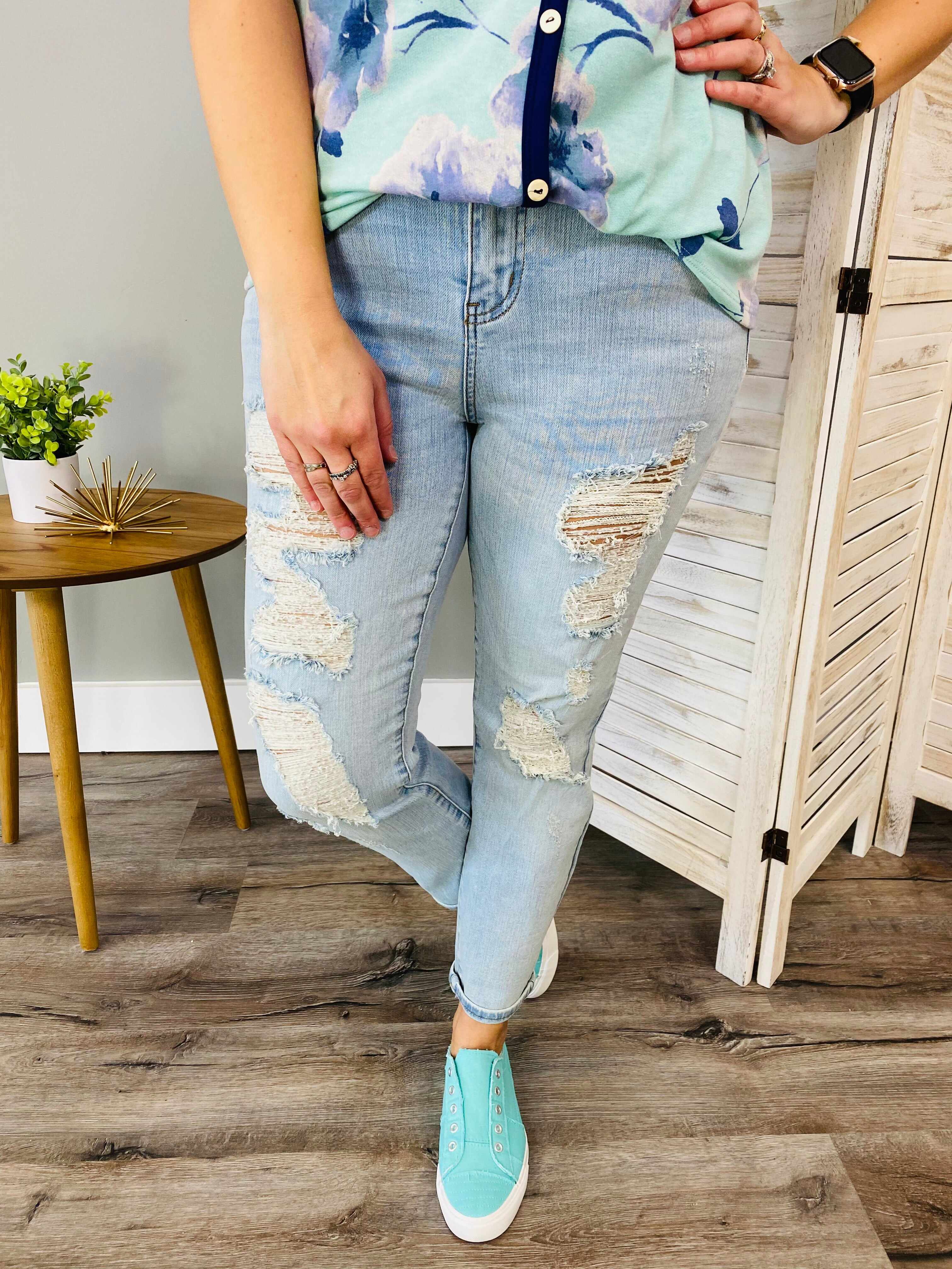 PLUS/REG Be My Boyfriend Jeans