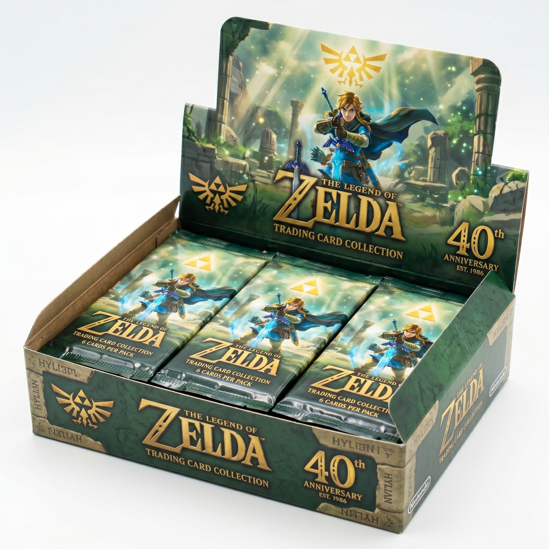 The Legend of Zelda 40th Anniversary Trading Cards Collectors Edition