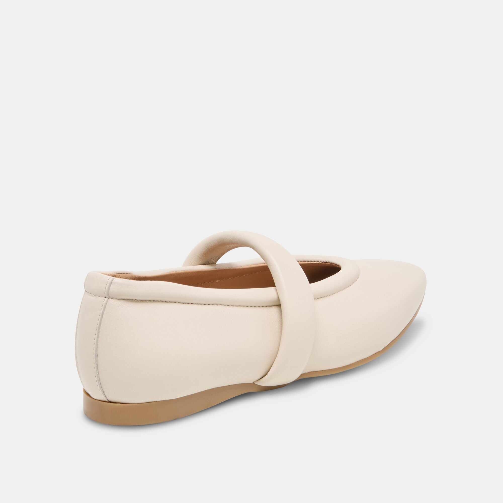 FERA BALLET FLATS OFF WHITE LEATHER