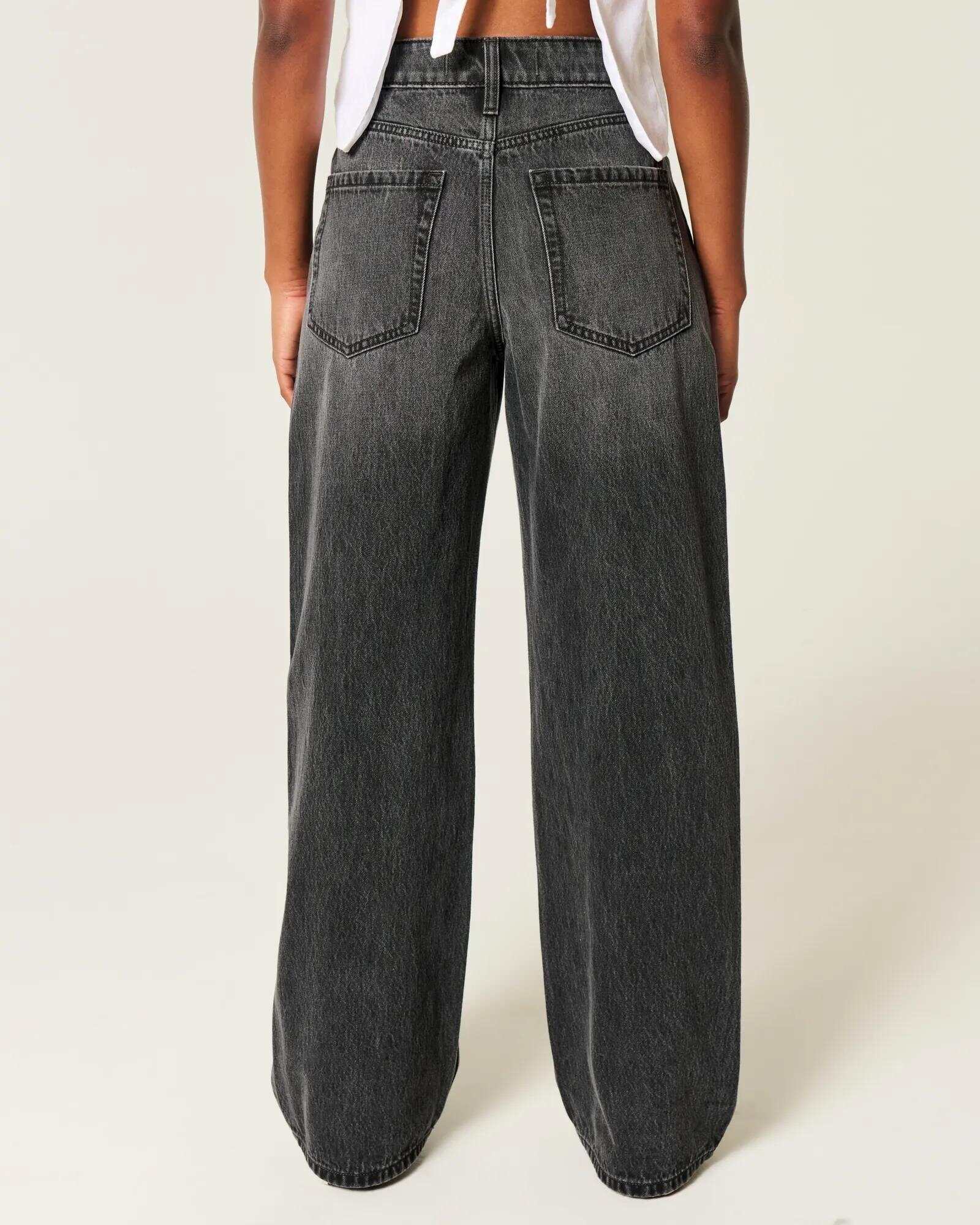High-Rise Baggy Jeans