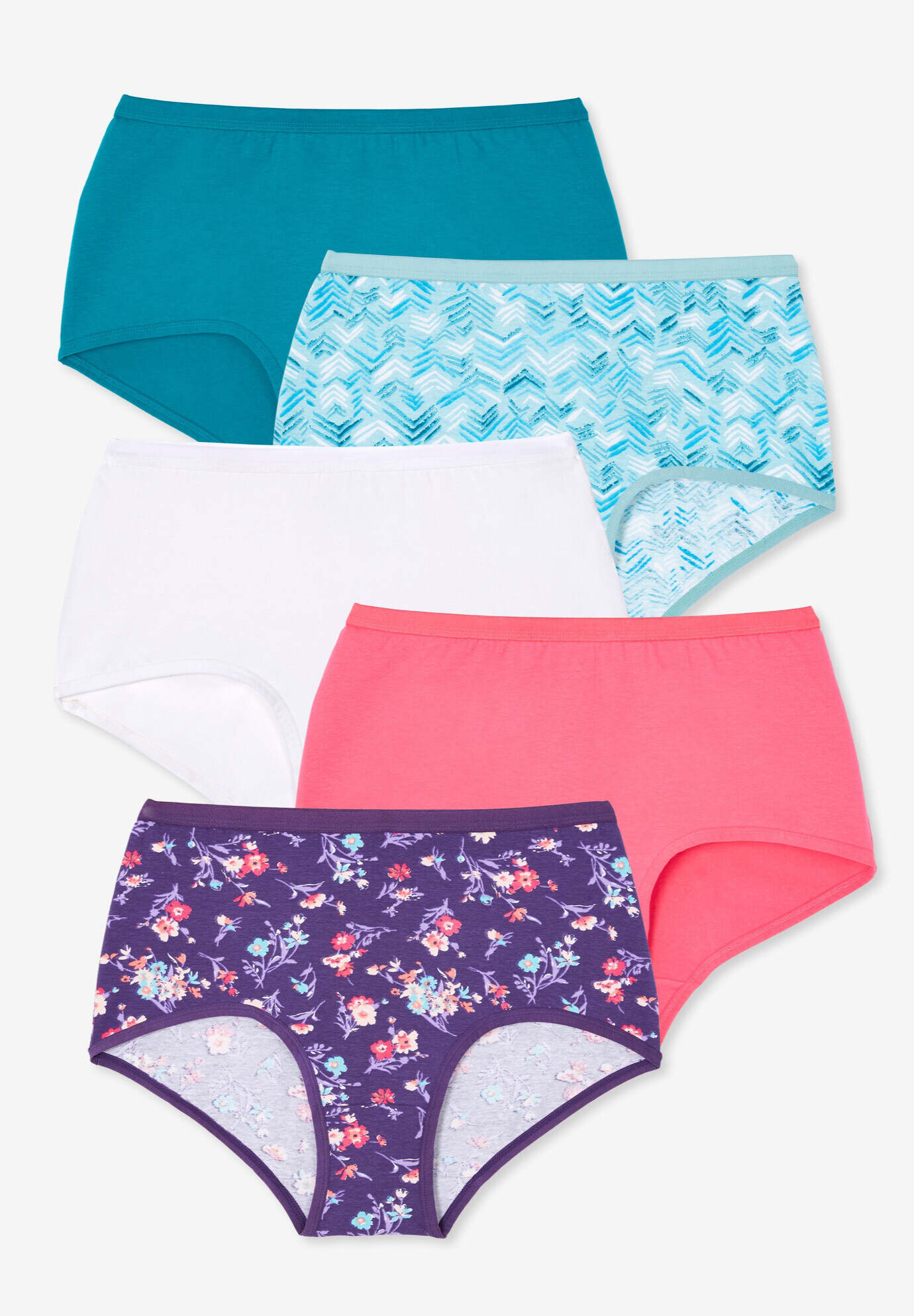 Stretch Cotton Brief 5-Pack