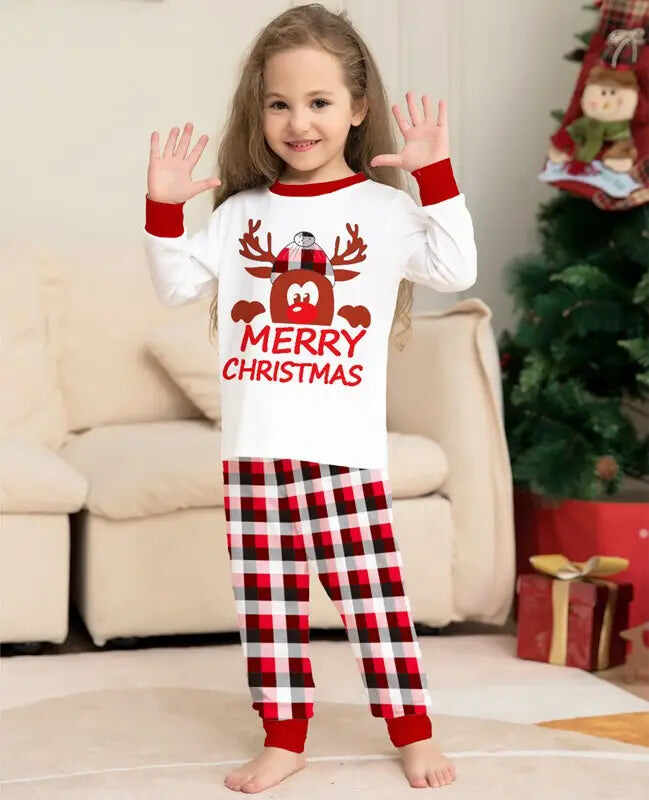 Christmas Family Matching Loungewear Pajamas Set