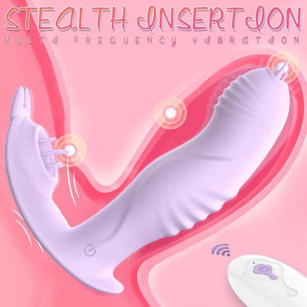 PASSION PULSE ADULT 3-in-1 Dildo Rabbit Wireless Remote Vibrator