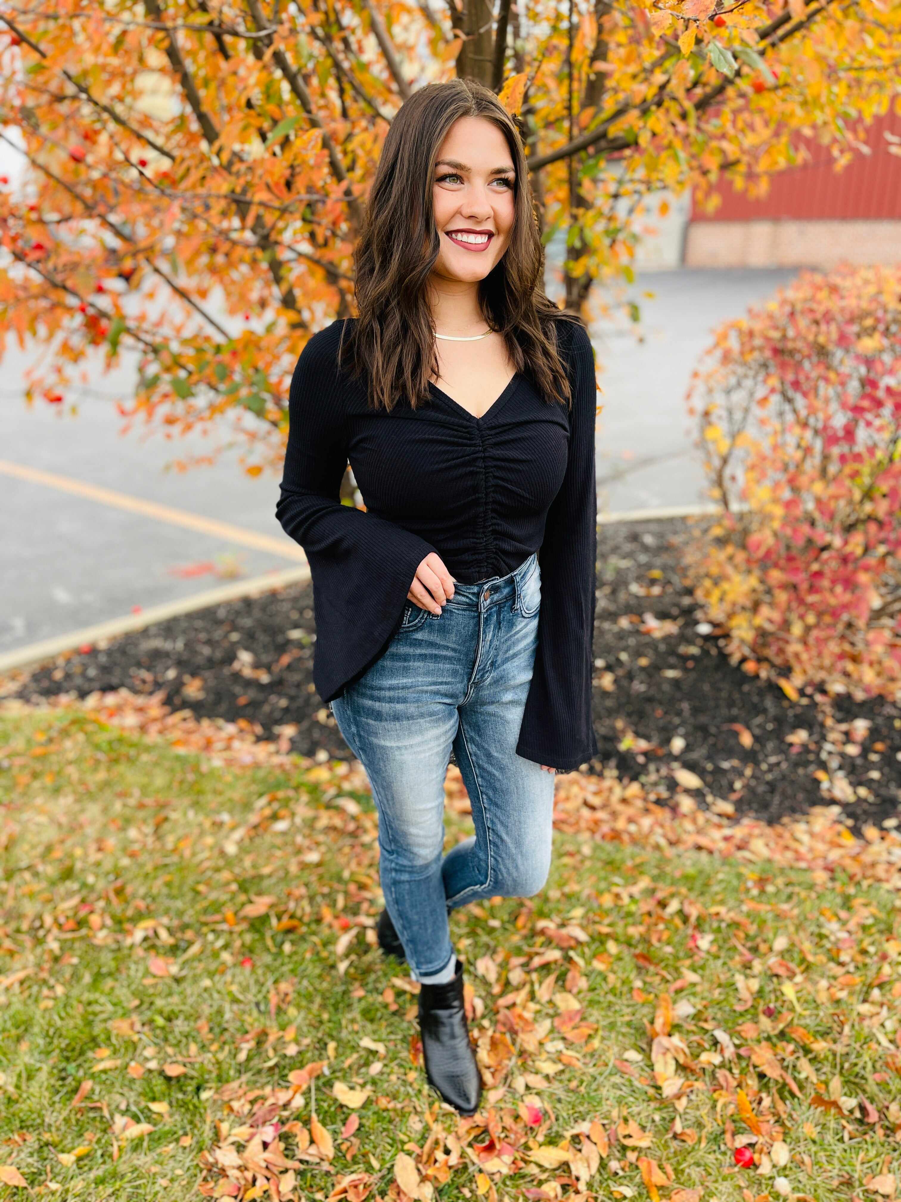 Tummy Control Skinny Jeans in Reg/Curvy Total Infatuation Restock