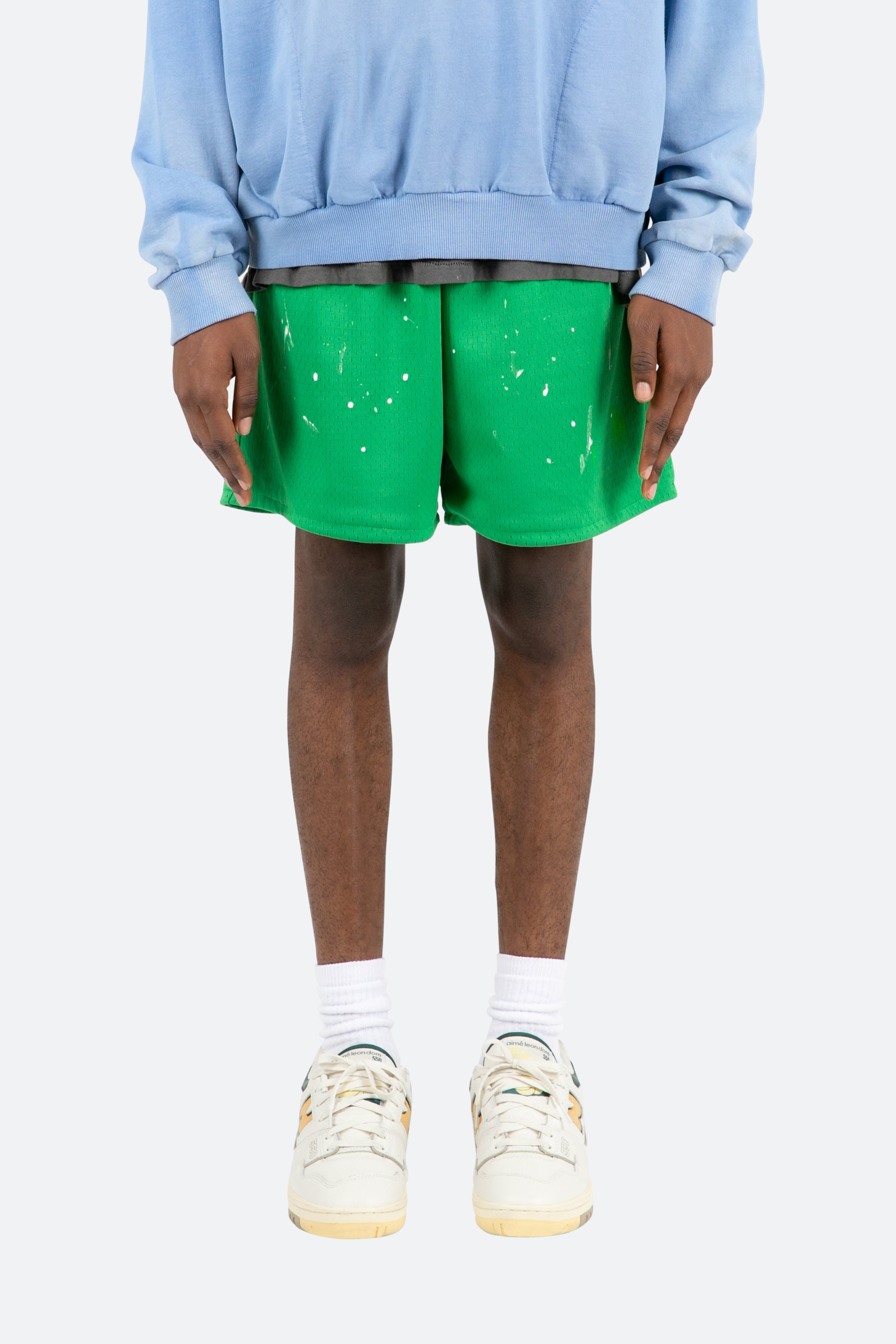 Painter Mesh Shorts - Green
