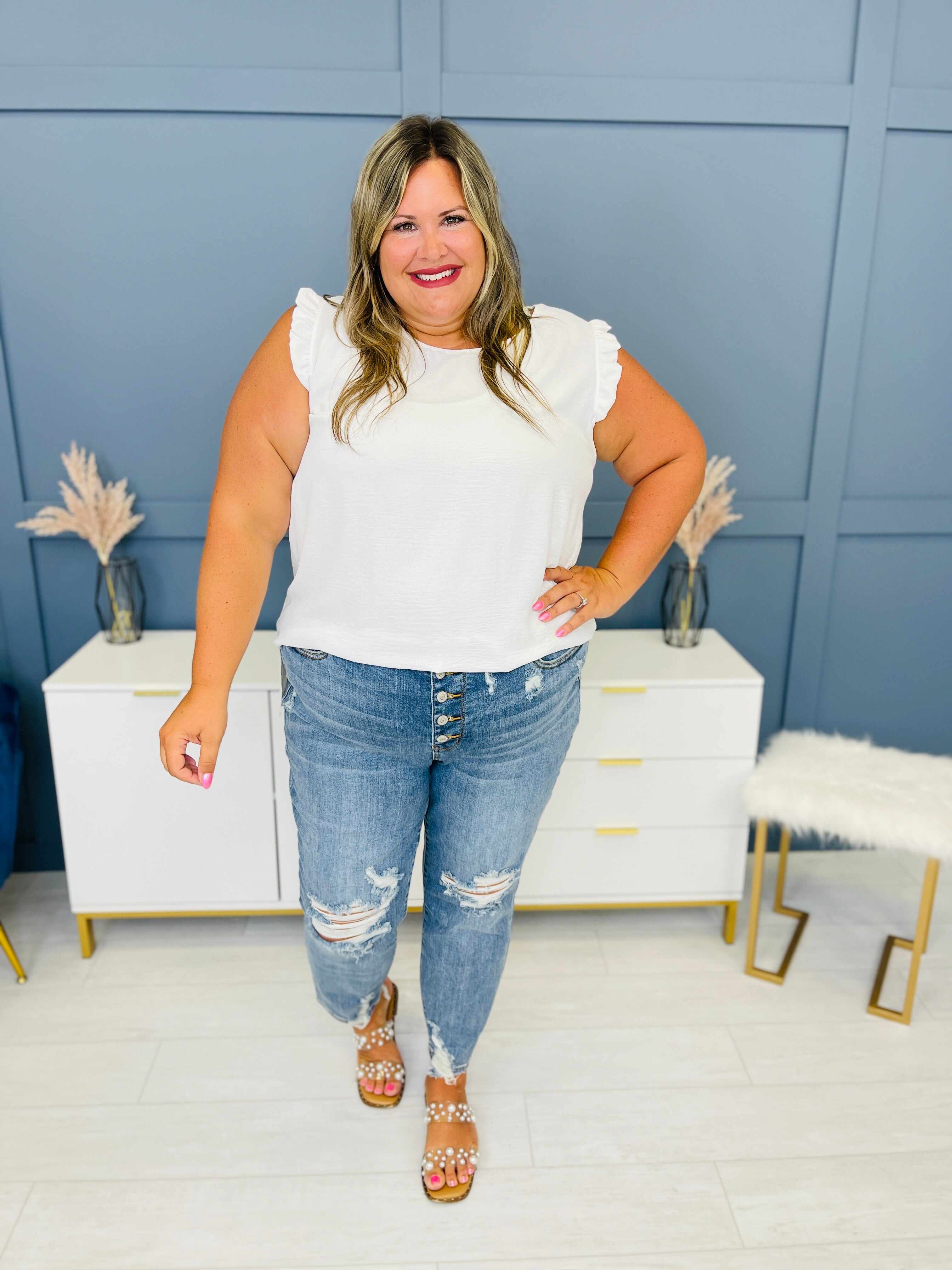 REG/CURVY Love Story Boyfriend Jeans