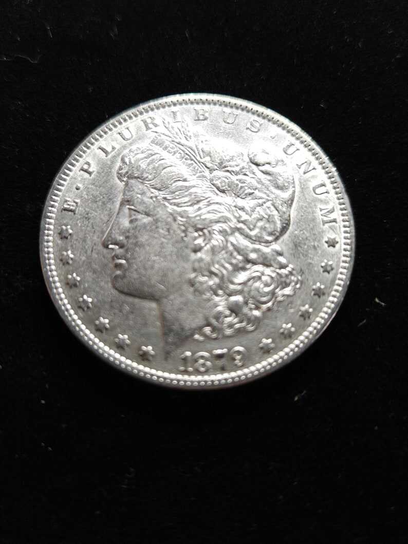 1879   Silver Morgan Dollar AU   Key date   Lot#661