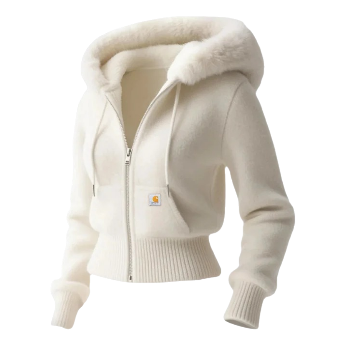 Cozy Faux Fur Collar Cardigan for Women - Perfect for Fall and Winter Outfits