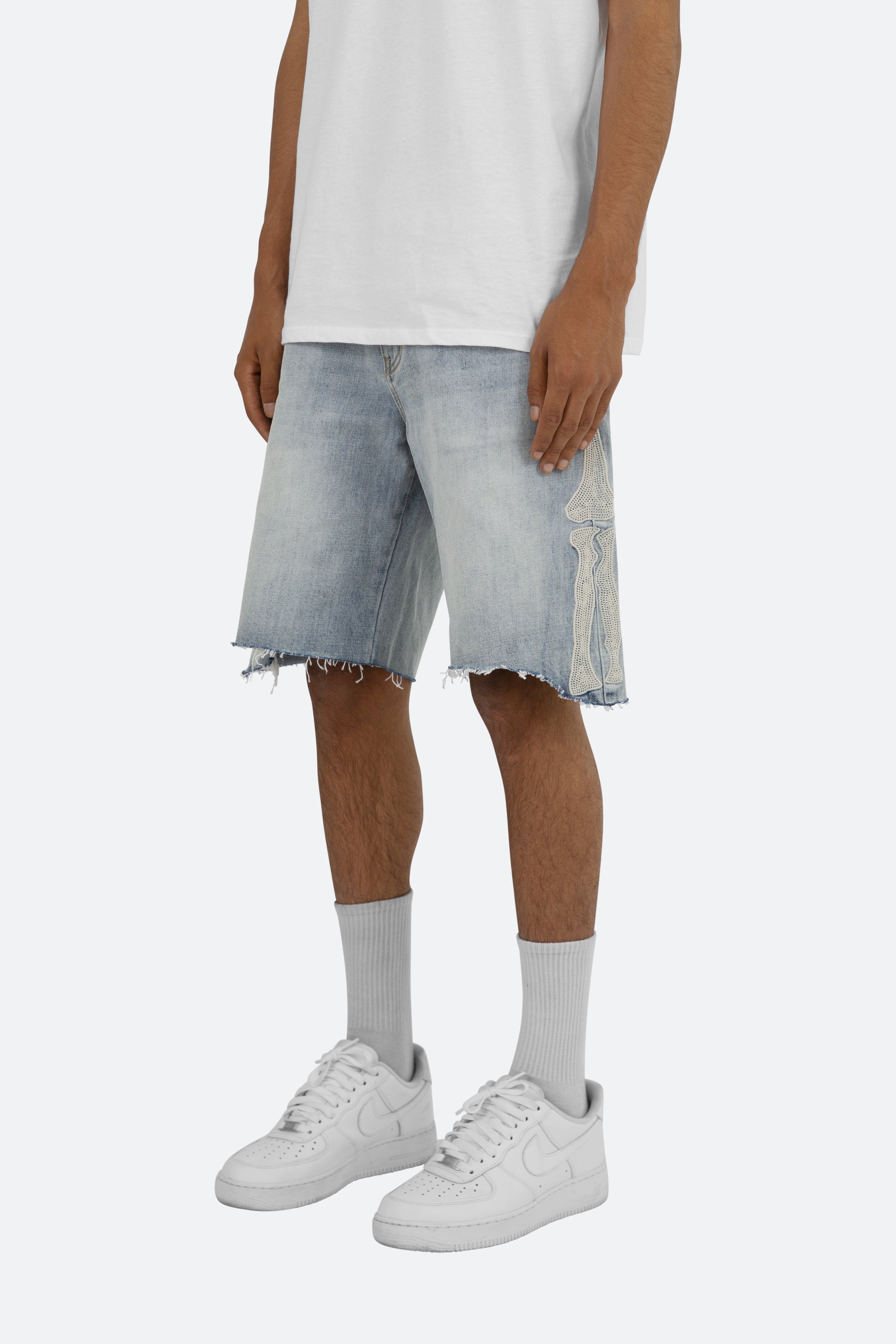 R194 Denim Shorts - Blue