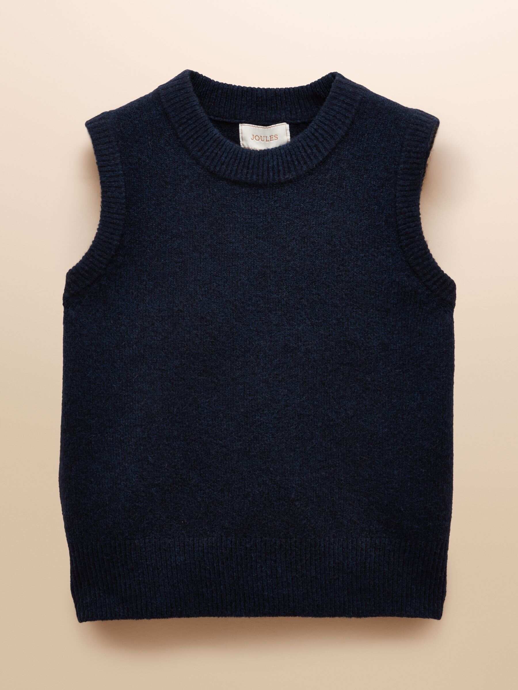 Holly Navy/White Knitted Vest