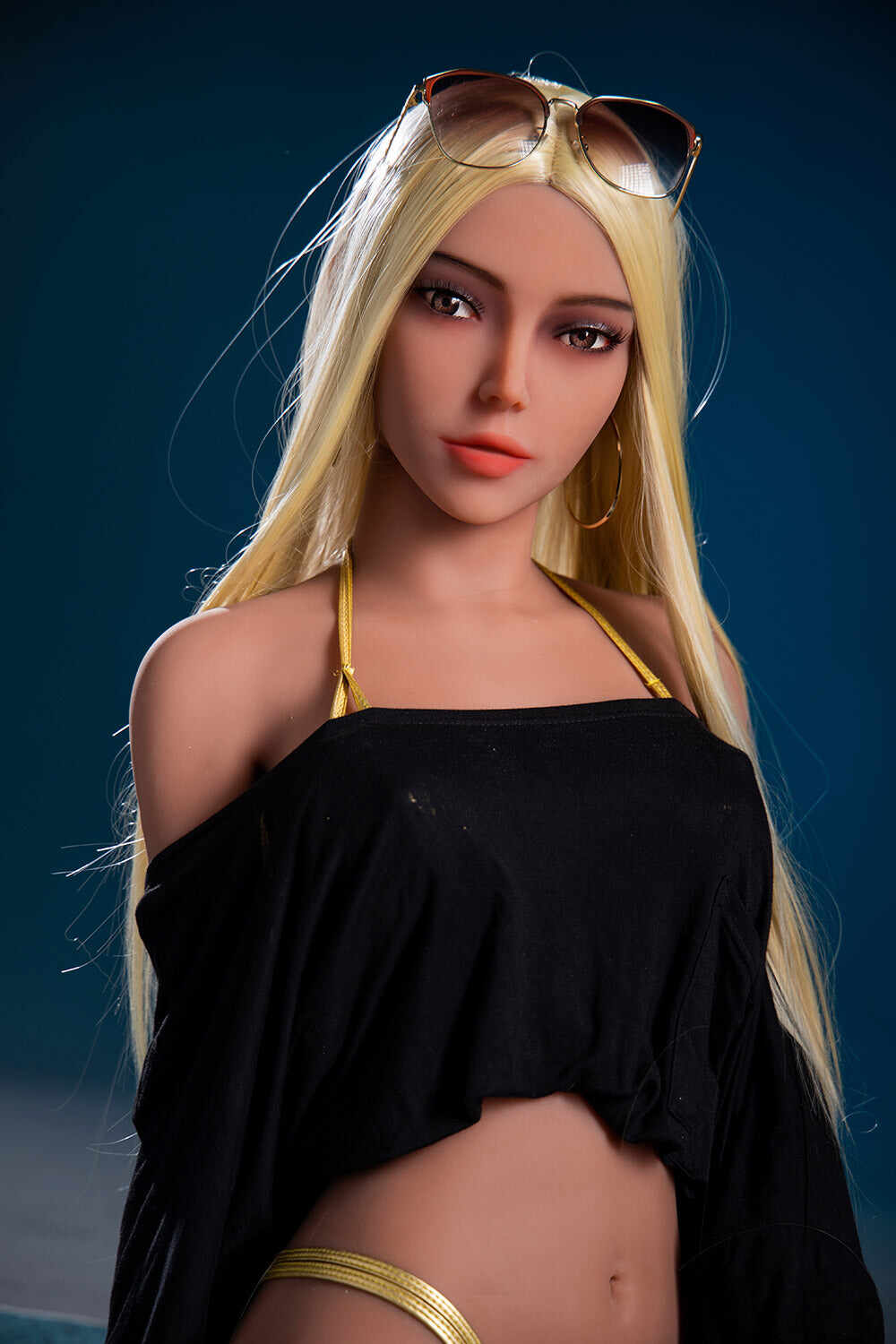 Henley 5ft28/ 161cm #345 Head TPE Blonde Full Size Adult Sex Doll