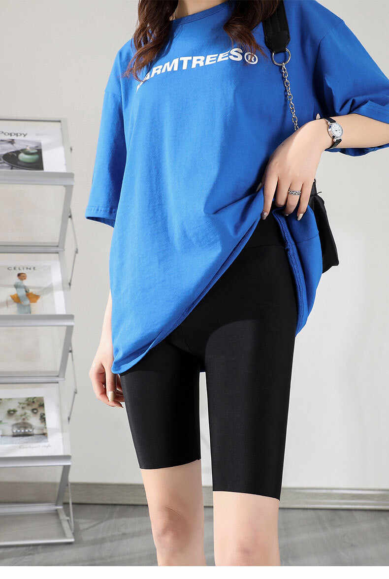 Leggings Women S Five Point Shorts Thin Tight Fitting Stretch Yoga