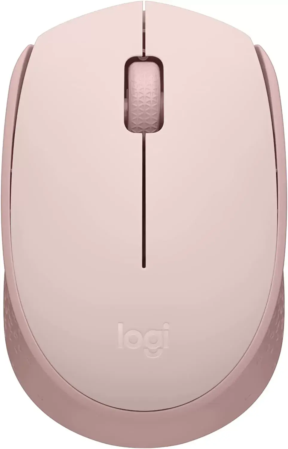 Logitech M170 Wireless Mouse for PC, Mac, Laptop, 2.4 GHz with USB Mini Receiver, Optical Tracking, 12-Months Battery Life, Ambidextrous - Blue Grey