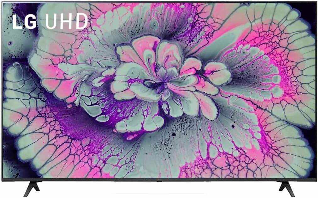 LG 55-Inch Class 4K Ultra HD 2160p Smart LED TV HDR10 webOS α5 Gen5 AI Processor Game Optimizer Compatible with Alexa & Google Assistant 55UQ7070ZUE (Renewed)