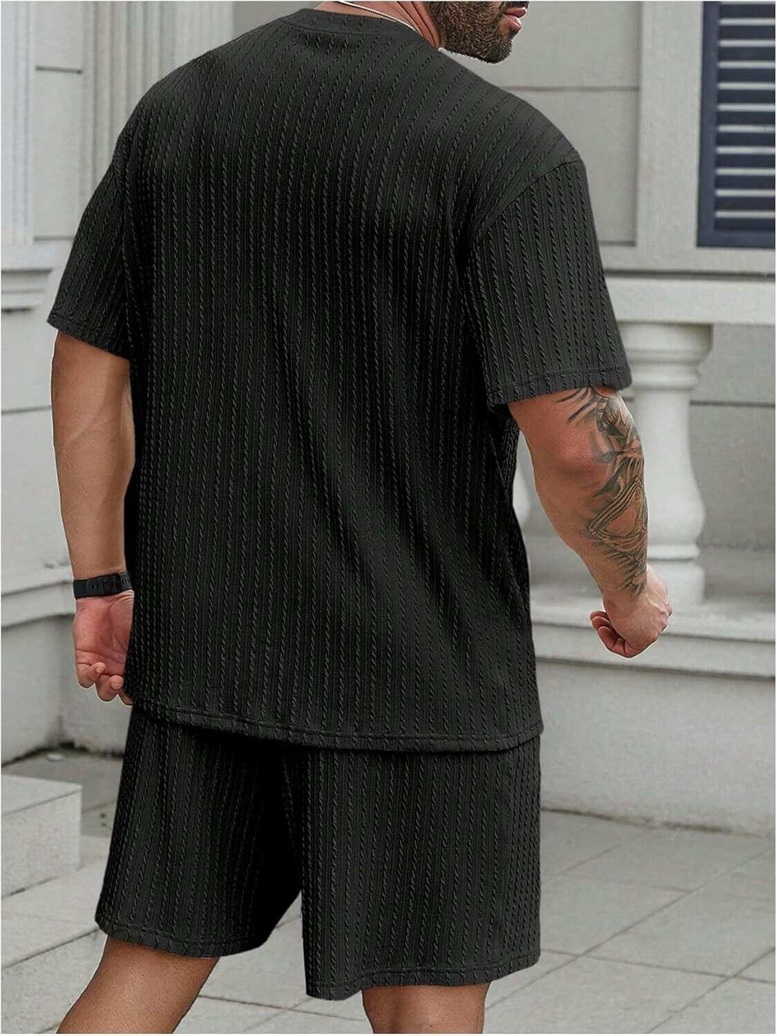 💝Last day promotion! Men's two-piece textured suit