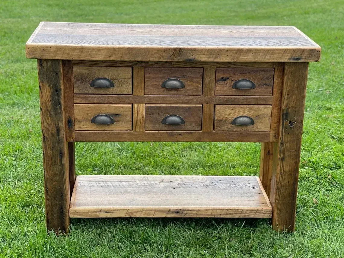 Reclaimed Chestnut Sideboard Table