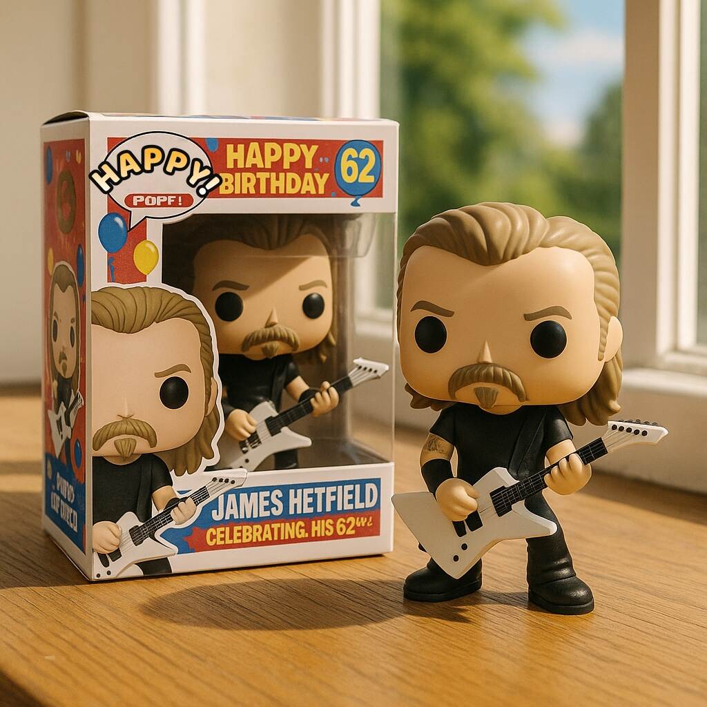 🎉Pop! Happy Birthday James Hetfield