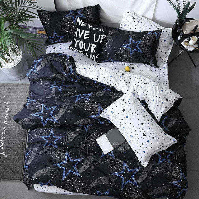 Duvet Cover Flat Bed Sheet Bedding Set