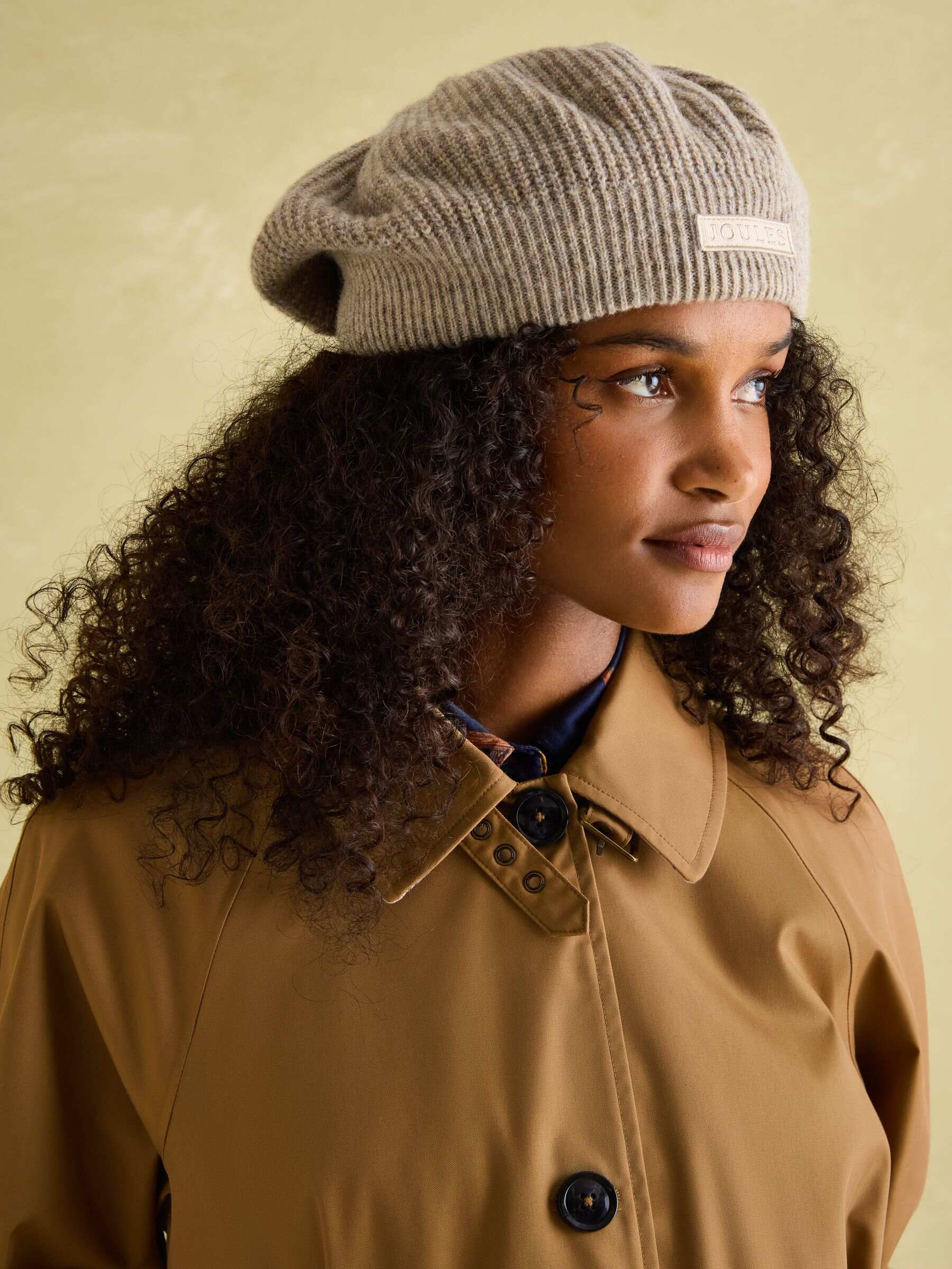 Epwell Brown Waterproof Belted Trench Coat