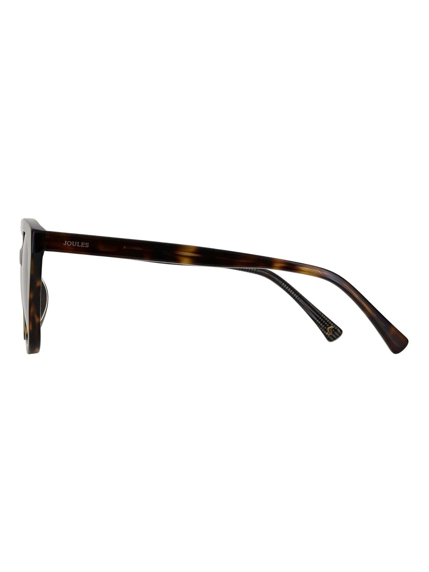 Brown Square Cat-Eye Sunglasses