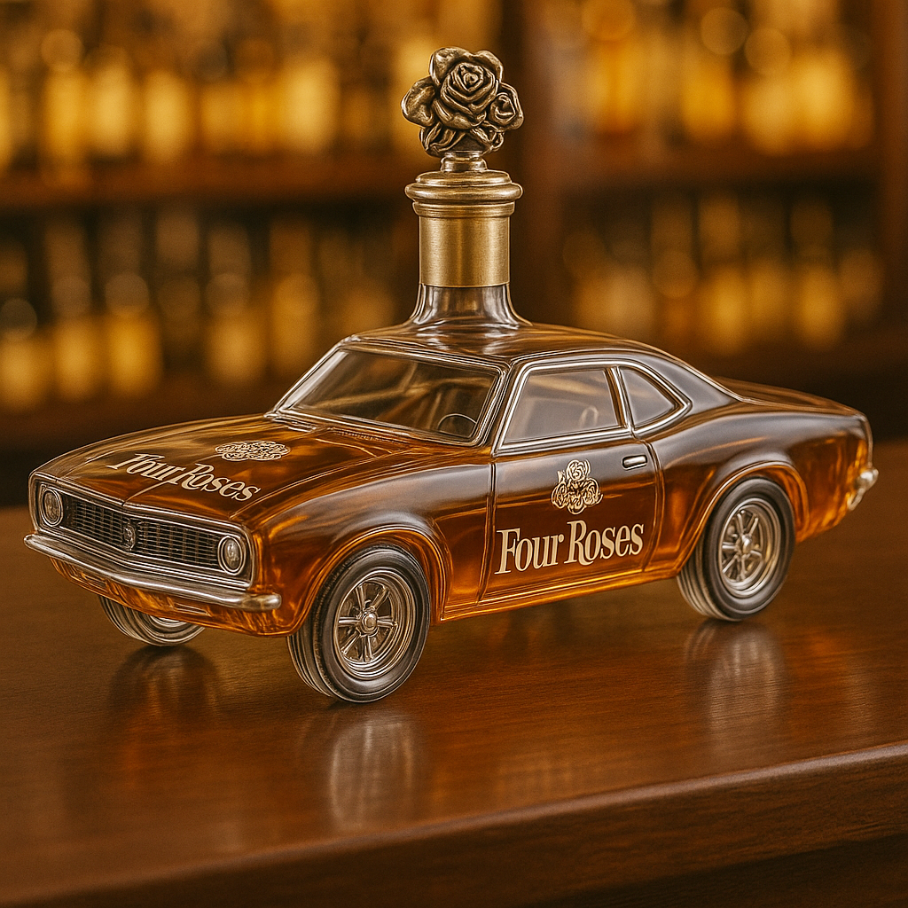 Muscle Car Whiskey Bottle