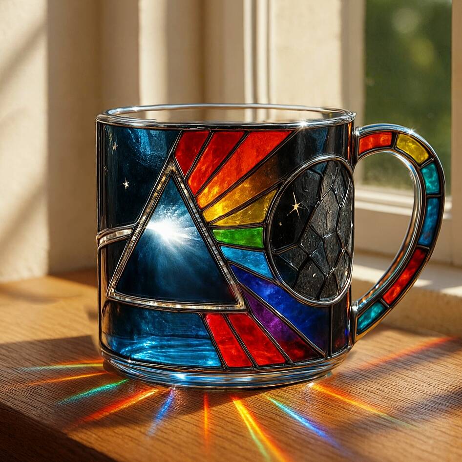 PF 60th Anniversary TDSOTM Stained-Glass Mug