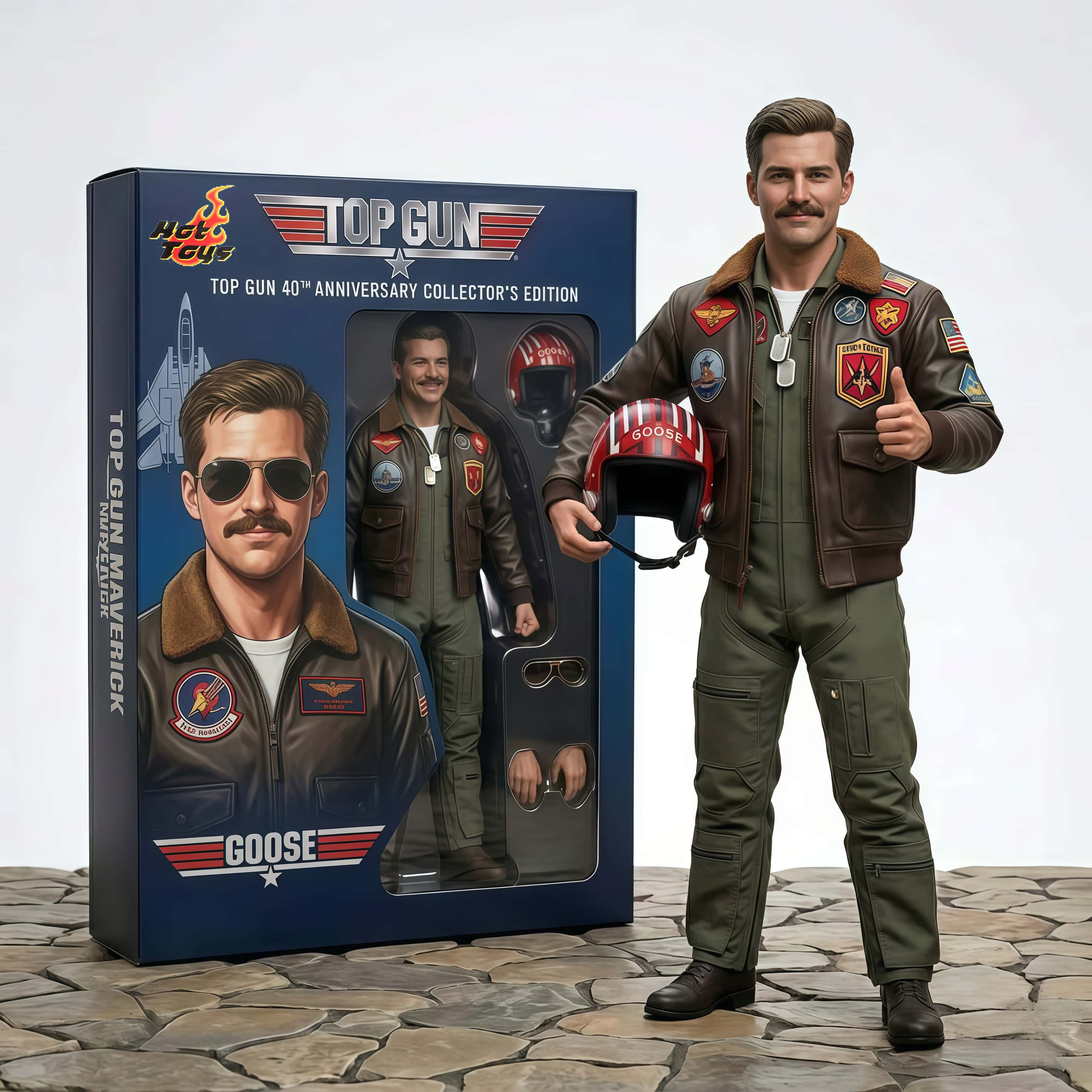 Top Gun 40th Anniversary Hot Toys 1:12Collection figures