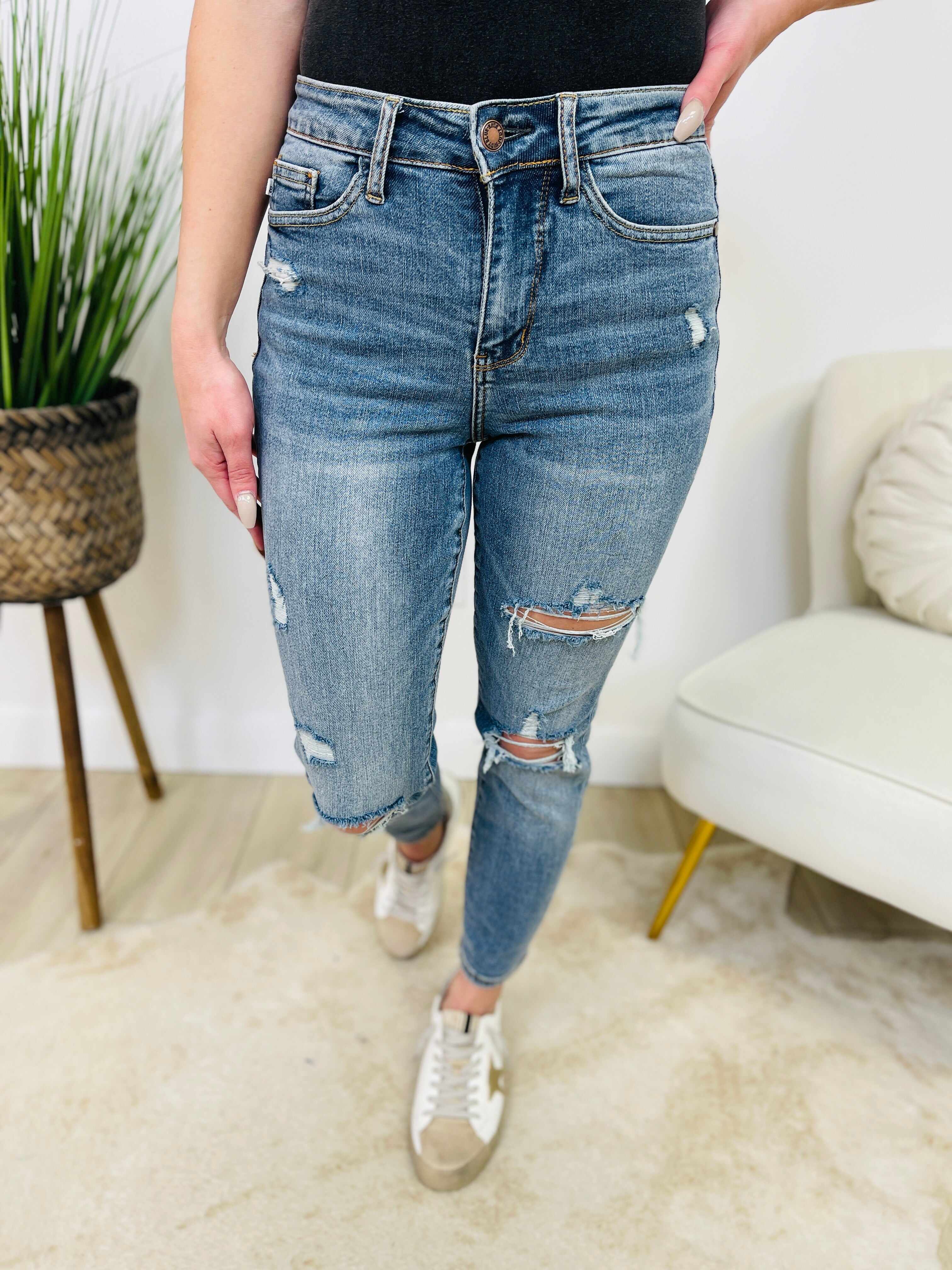 Plus/Reg Call Me Slim Fit Jeans