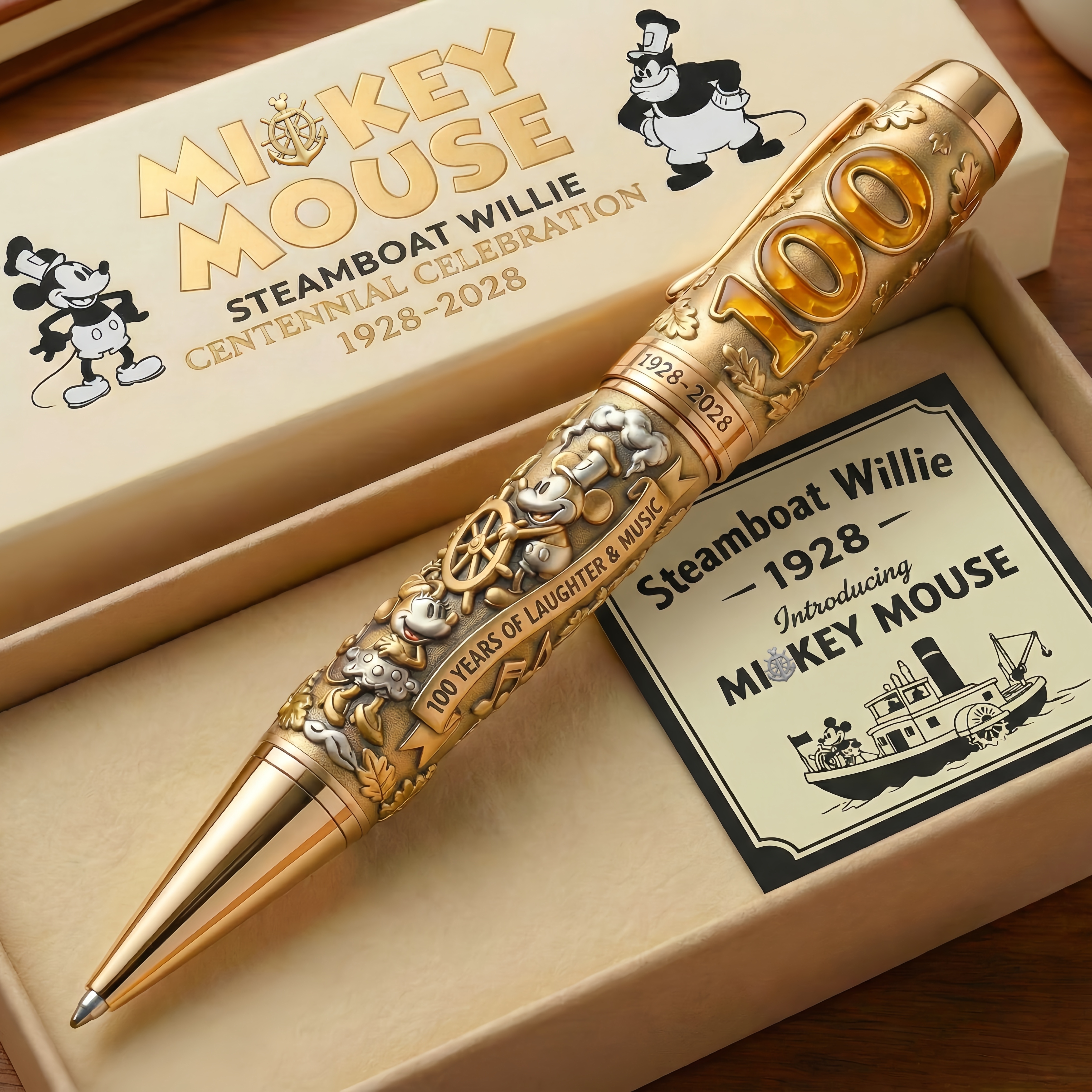 Steamboat Willie 100th Anniversary Commemorative Pen