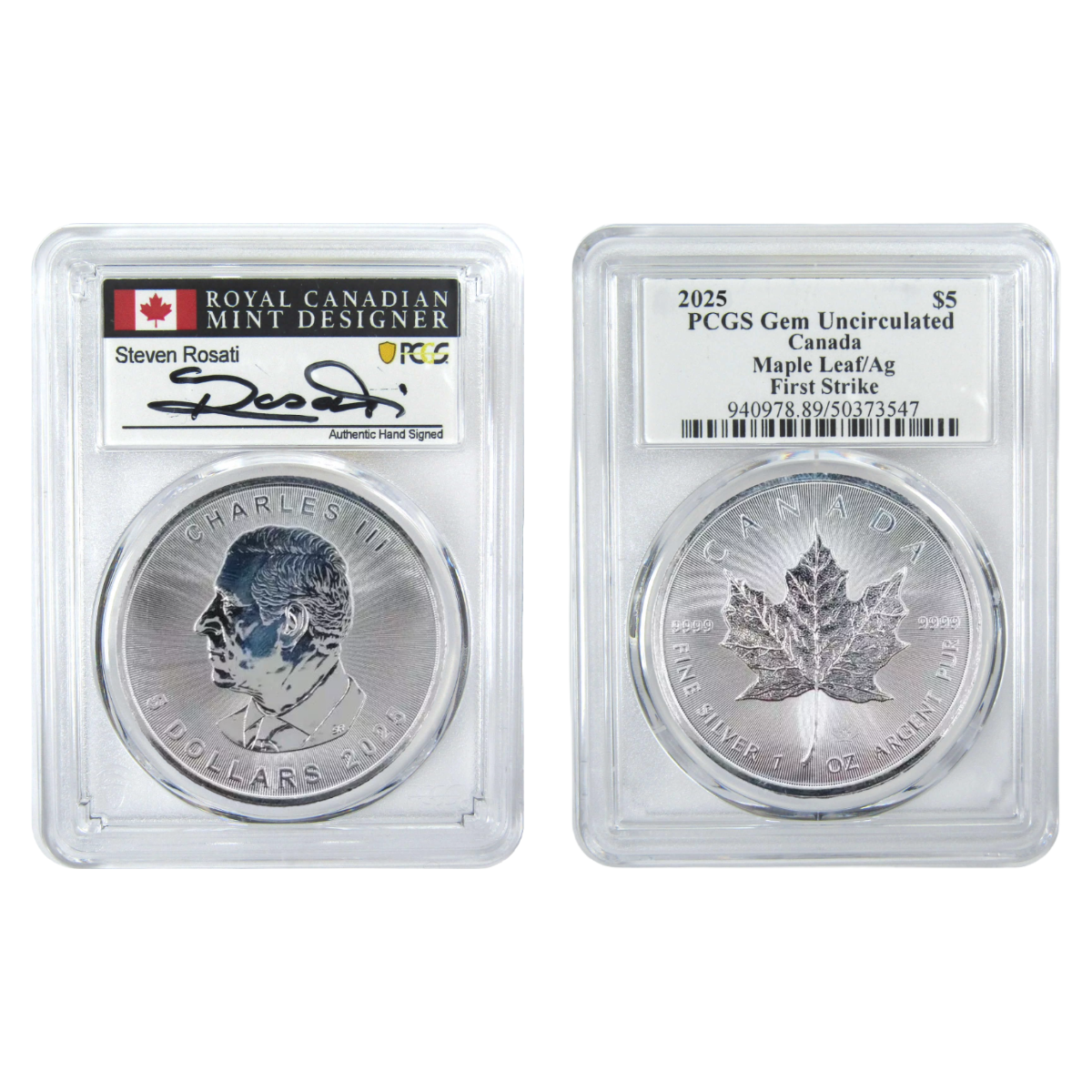 1 Oz 2025 Canadian Silver Maple Leaf Coin BU– 9Silver • Limited Release • Limited-Time Factory Price