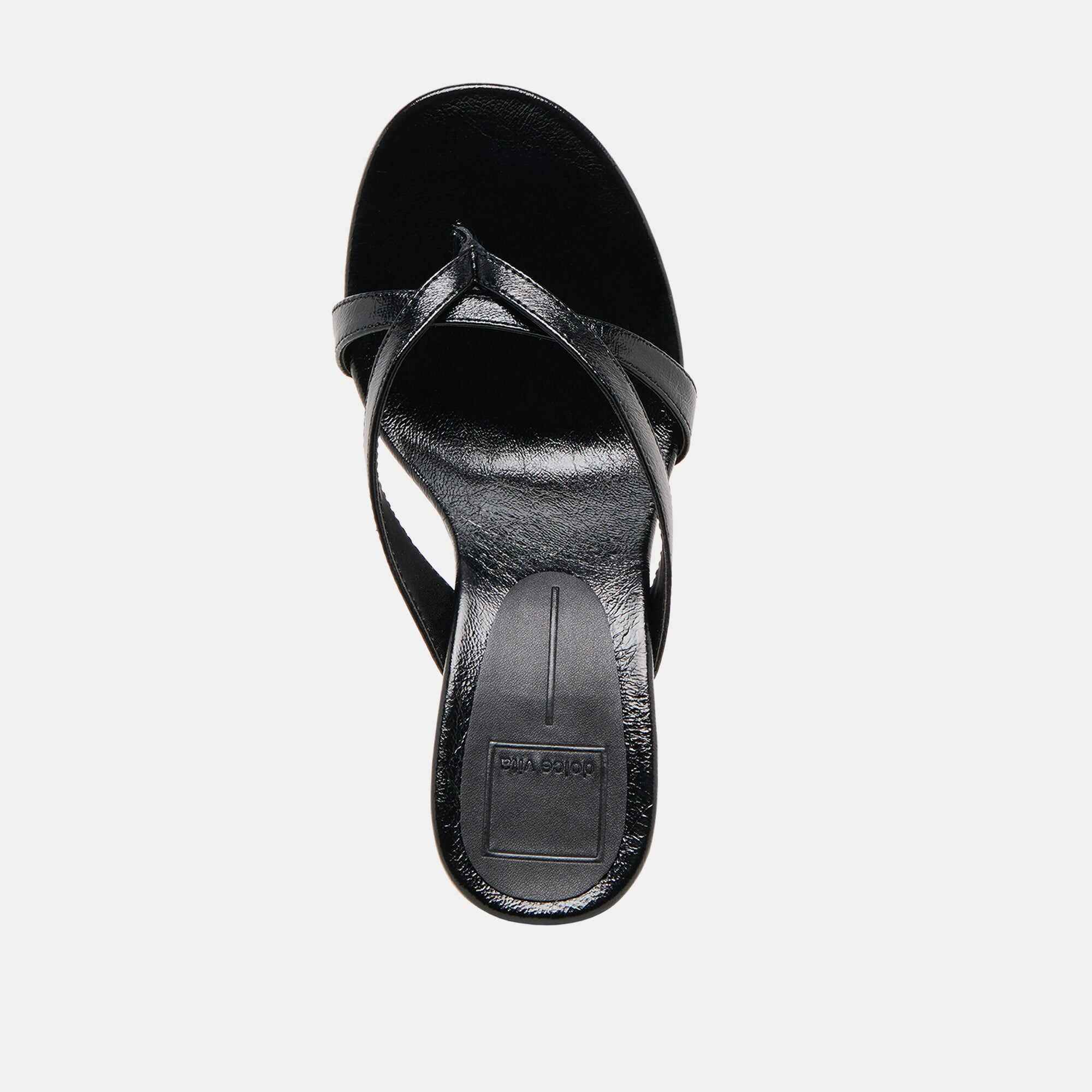 HELAN WEDGES BLACK LEATHER