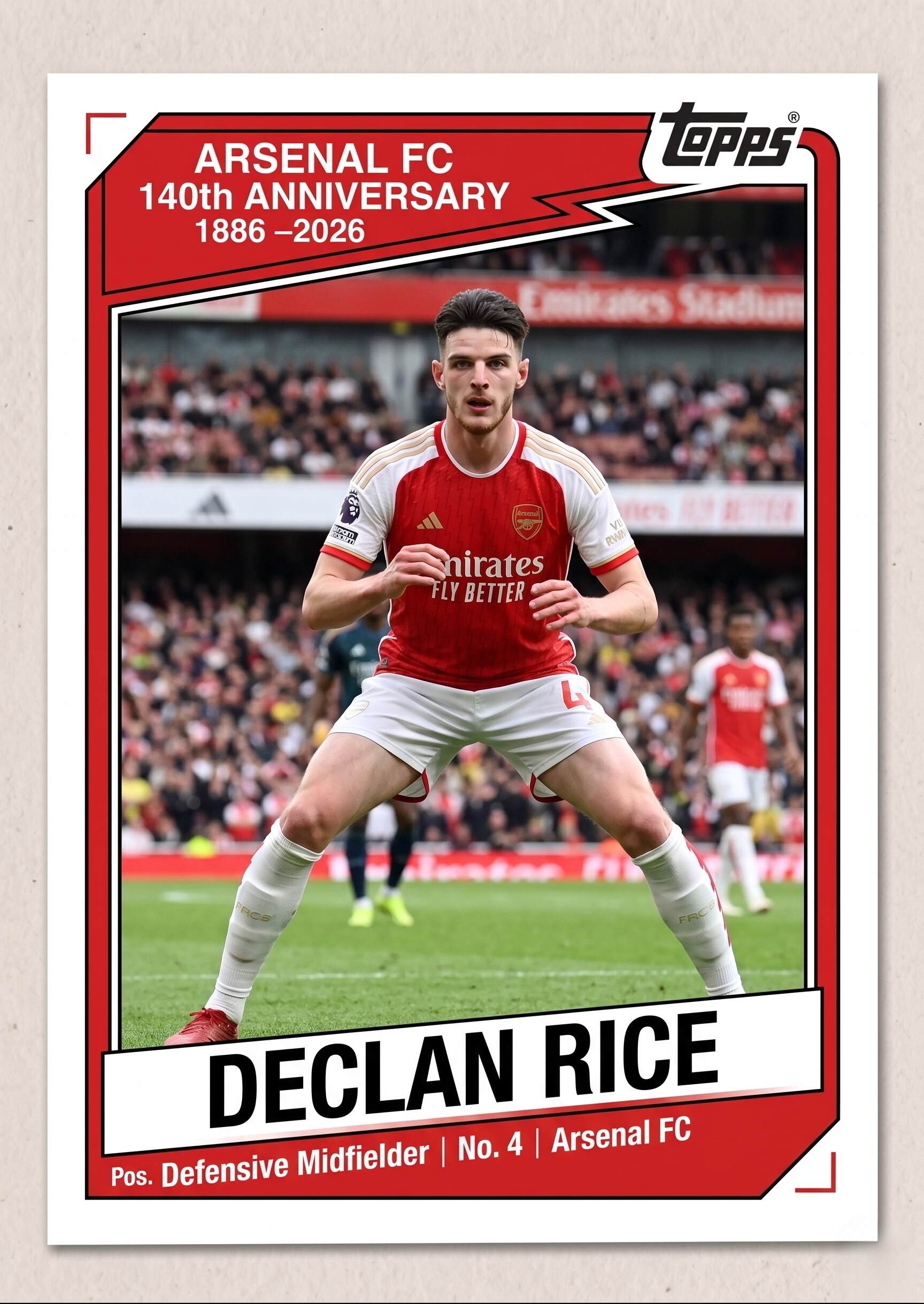 2026 Arsenal FC 140th Anniversary Premium Collection Hobby Box