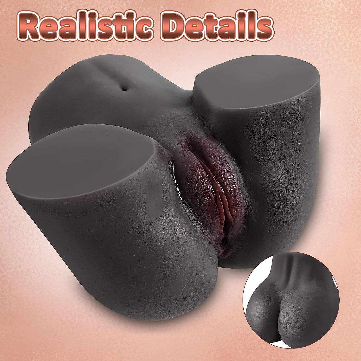 Sex Doll Male Sex Toy for Men, Pocket Pussy Ass Sex Dolls Torso Love Doll with Realistic Vagina Anus, Adult Sex Toys for Men (8.6X7.1X4.7In, 5.5LB)