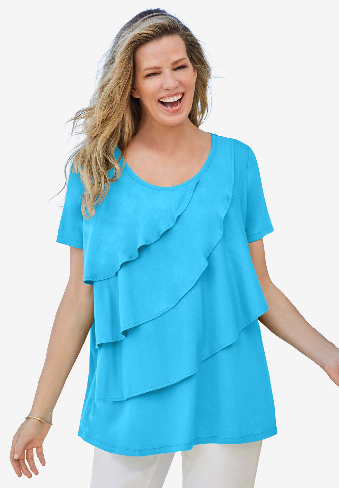 Ruffle Tee