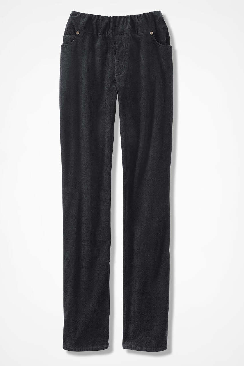 Pull-On Bootcut Stretch Corduroys