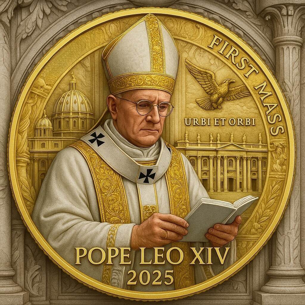 The 267th Pope Commemorative Coin