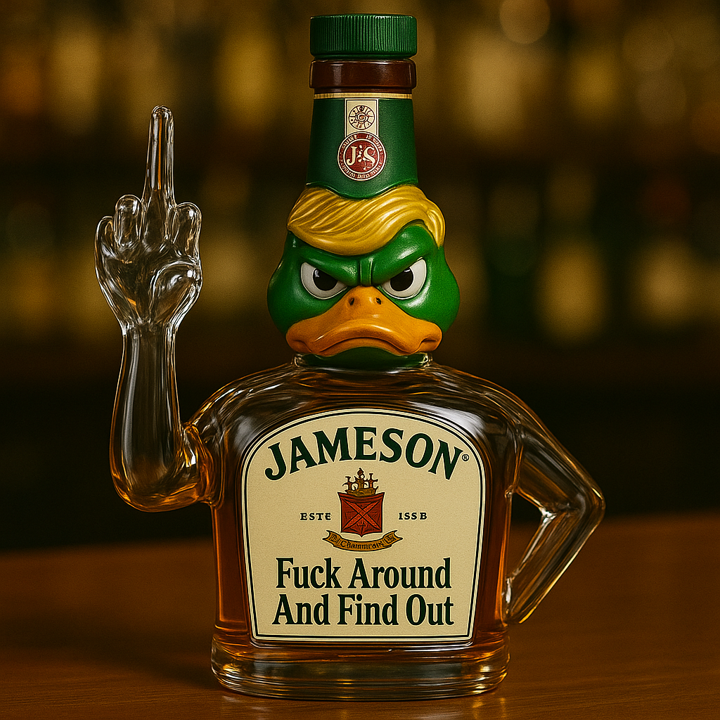 Commander Quack Whisky Bottle——The Last Word